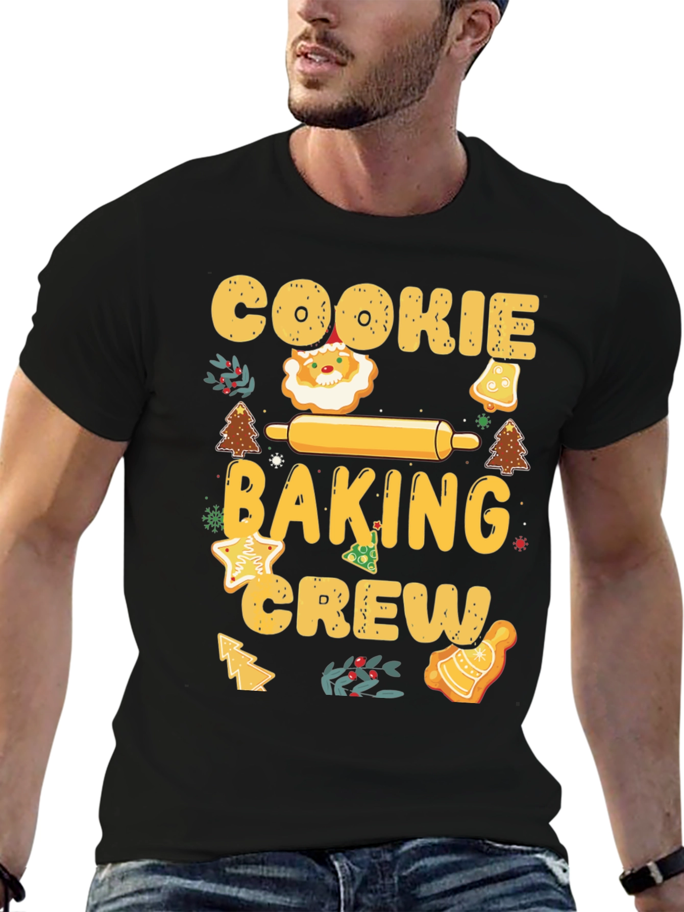 Cookie Baking Crew Holiday T-Shirt