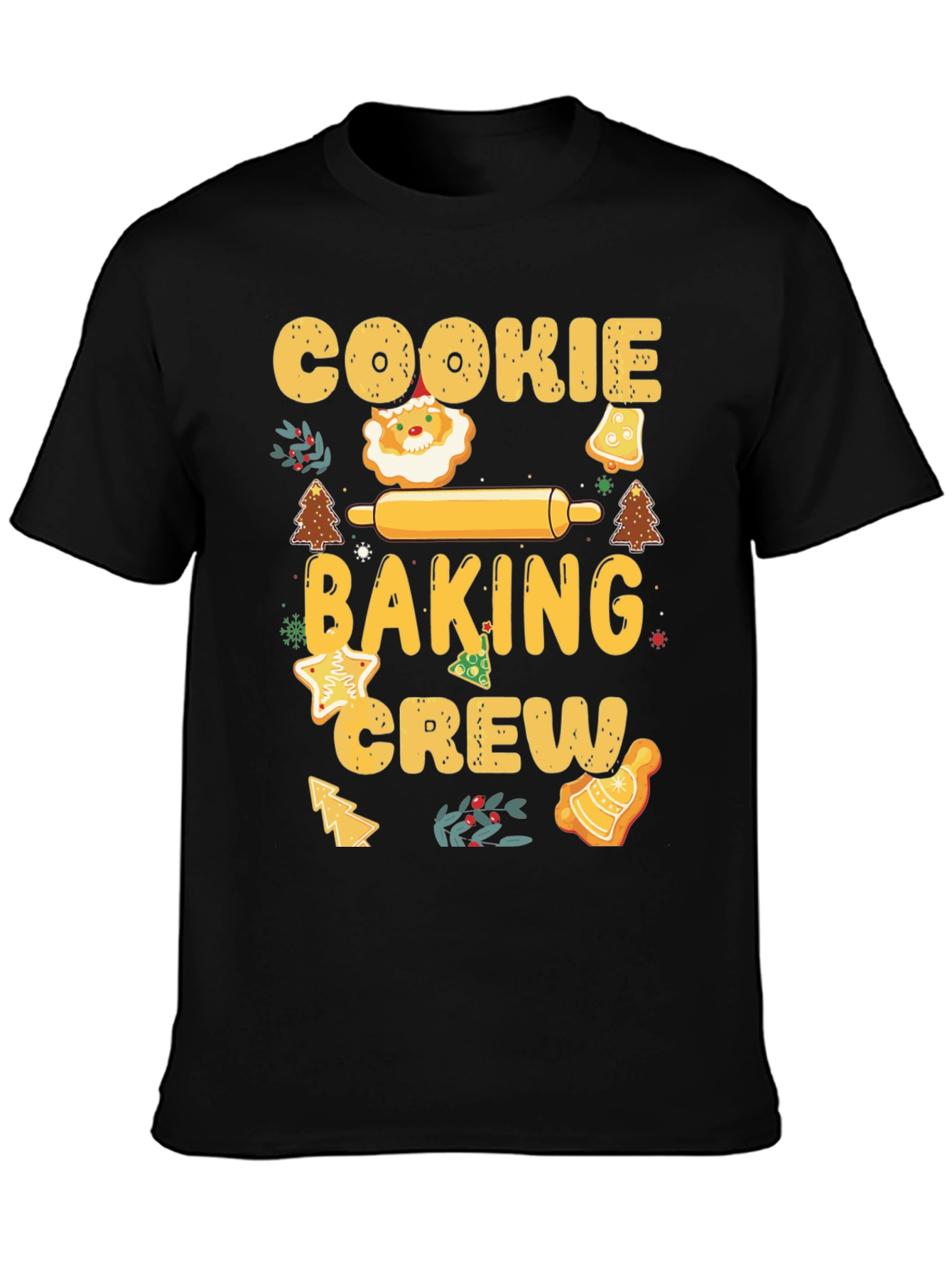 Cookie Baking Crew Holiday T-Shirt