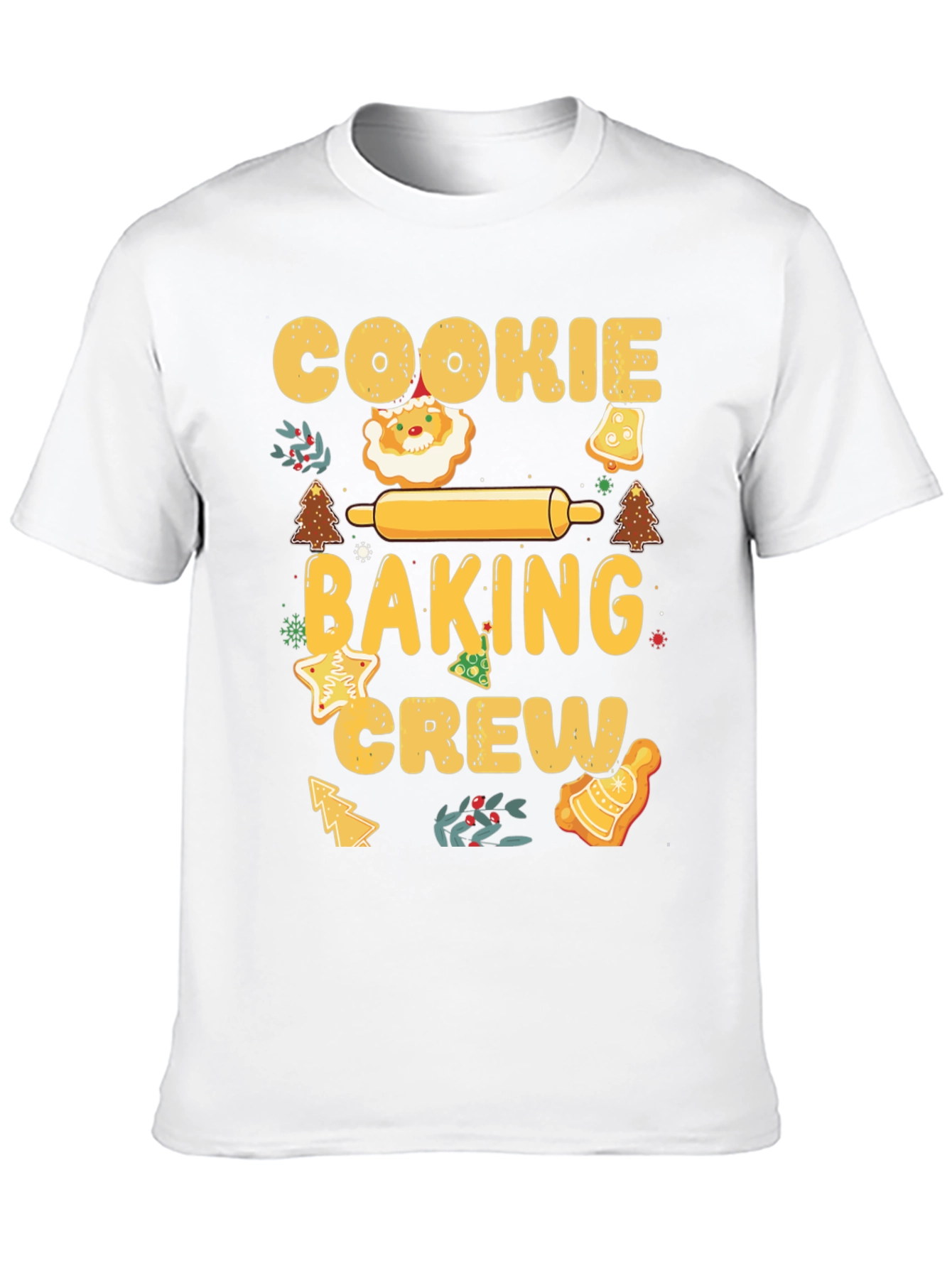 Cookie Baking Crew Holiday T-Shirt