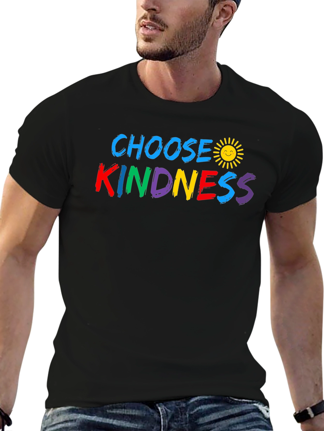 Choose Kindness Graphic Tee - Inspirational T-Shirt