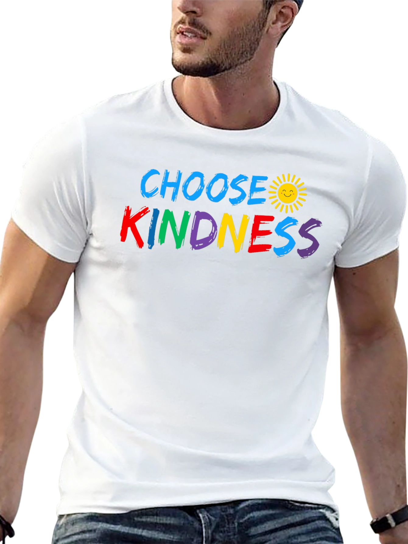 Choose Kindness Graphic Tee - Inspirational T-Shirt