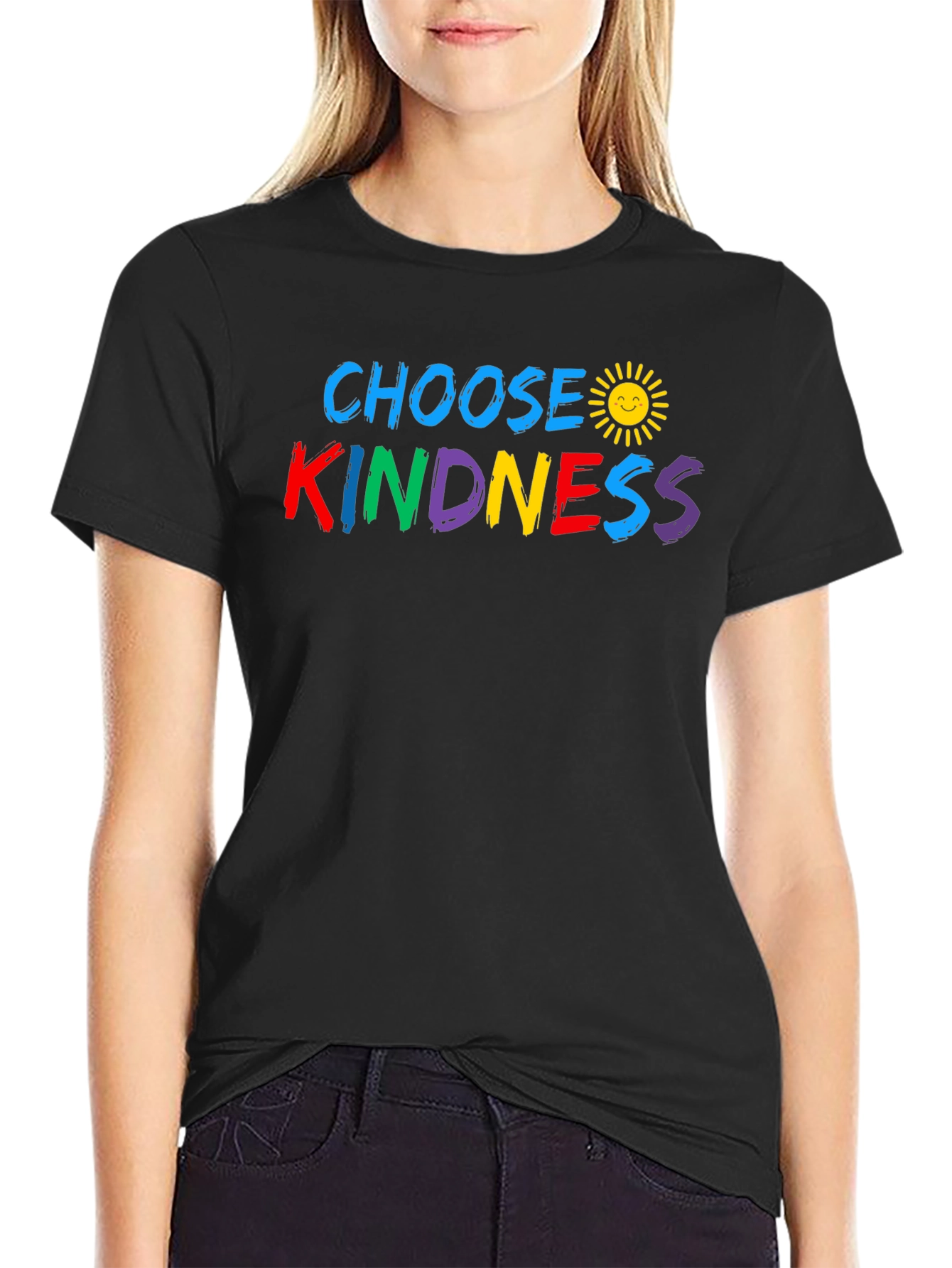 Choose Kindness Graphic Tee - Inspirational T-Shirt