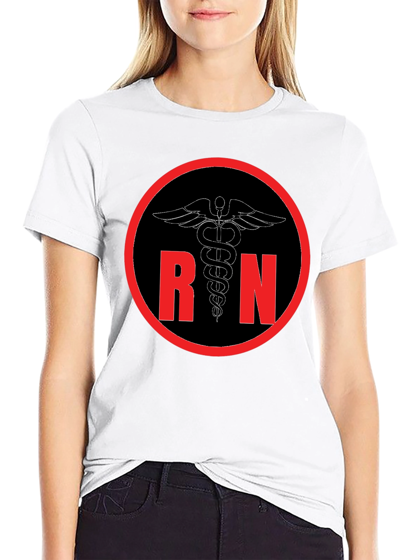 RN Caduceus T-Shirt - Registered Nurse Apparel