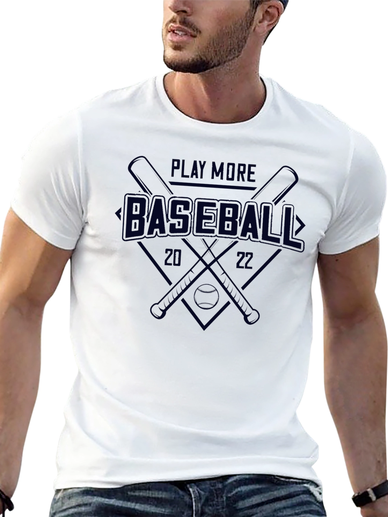 Play More Baseball 2022 Graphic T-Shirt