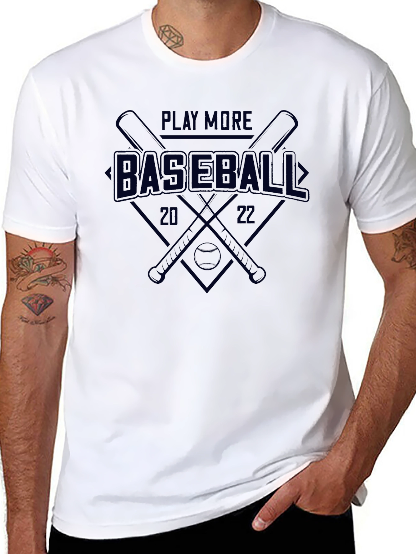 Play More Baseball 2022 Graphic T-Shirt