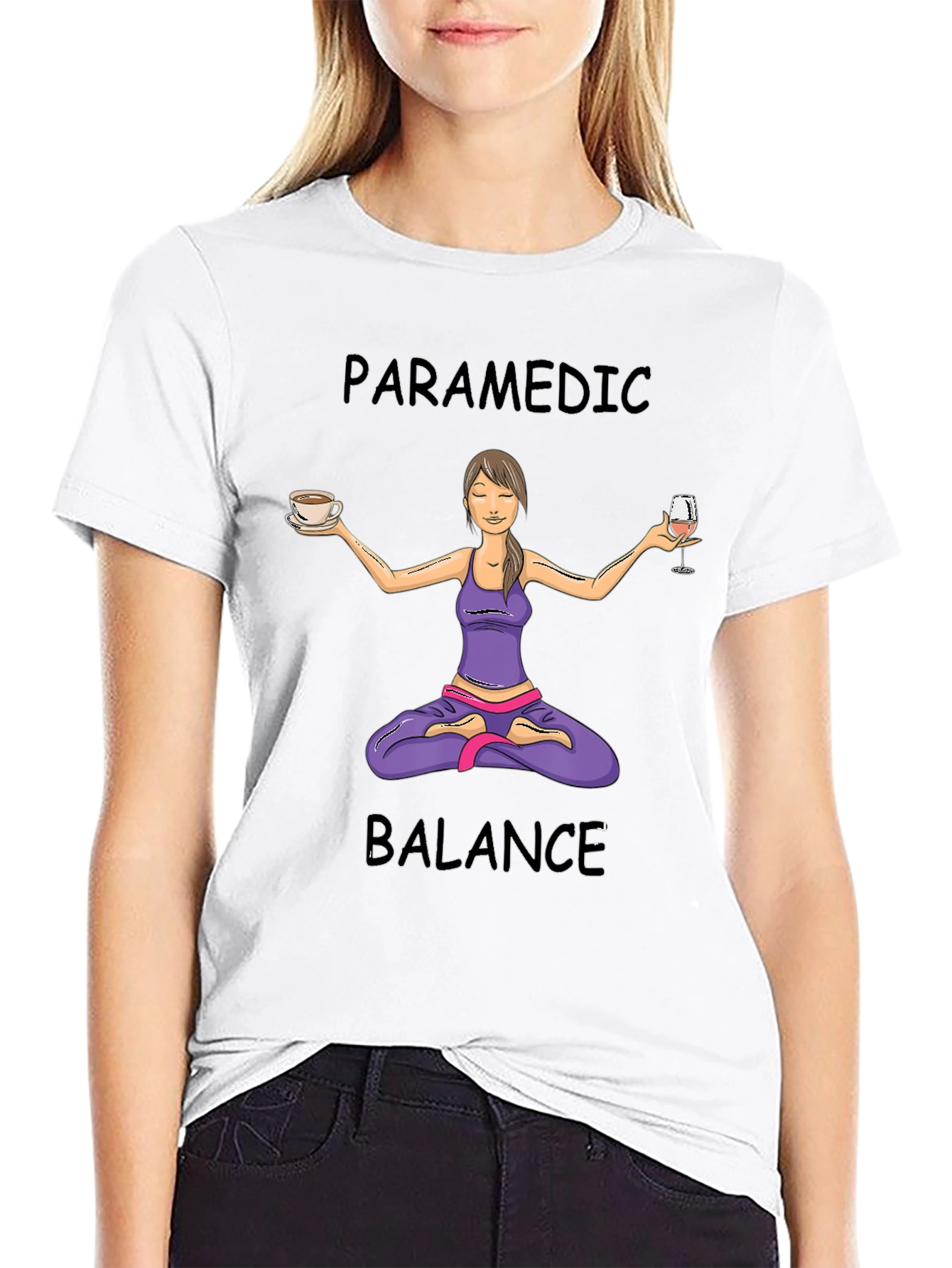 Paramedic Balance Graphic T-Shirt