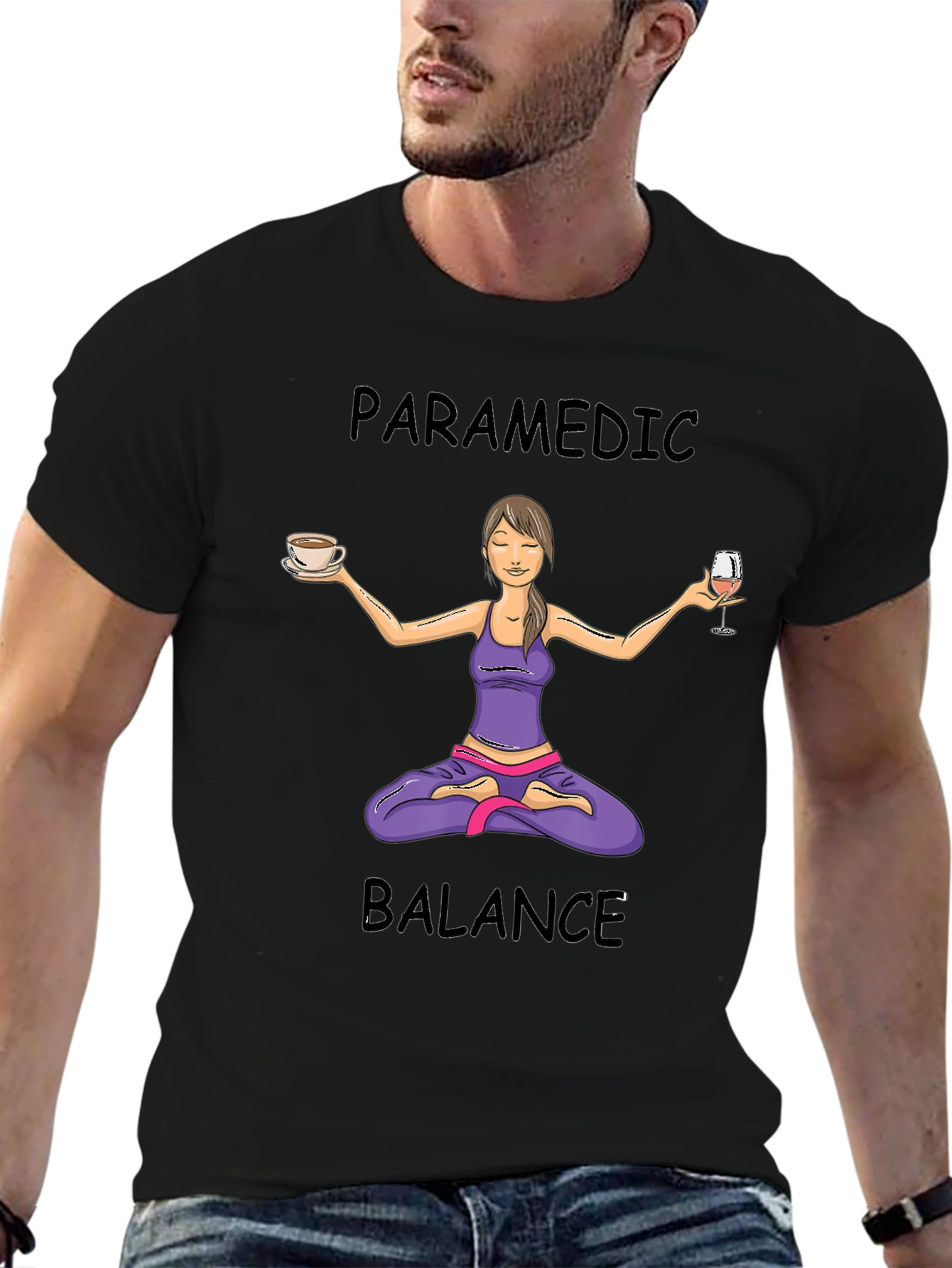 Paramedic Balance Graphic T-Shirt