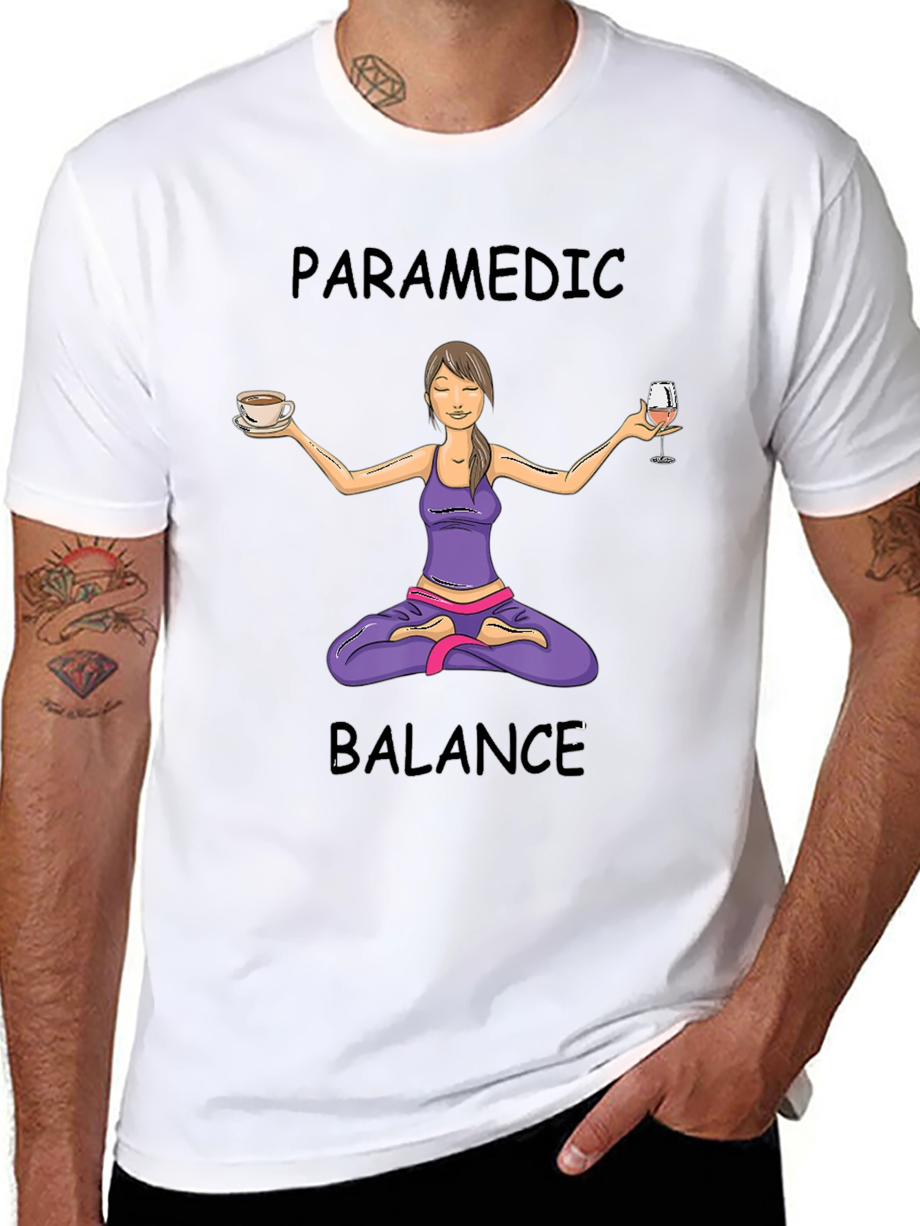 Paramedic Balance Graphic T-Shirt