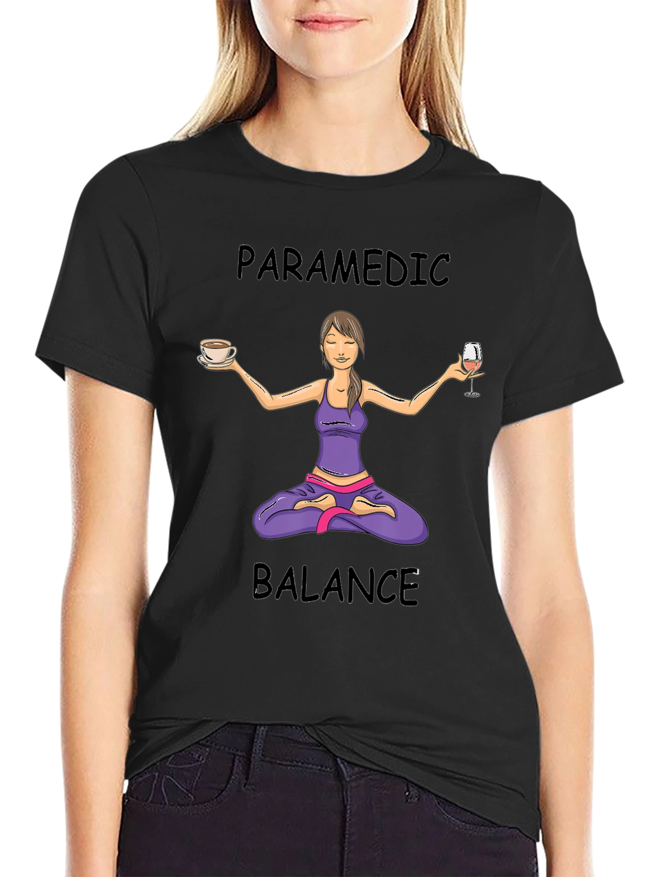 Paramedic Balance Graphic T-Shirt