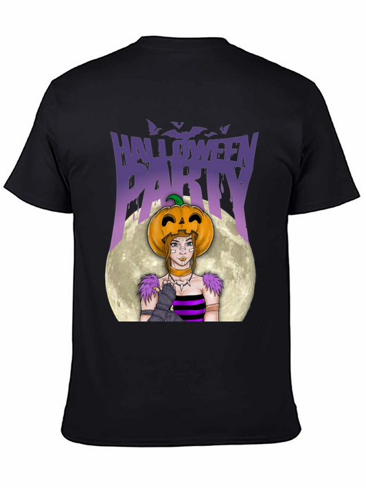 Halloween Party Graphic Tee - Pumpkin Costume