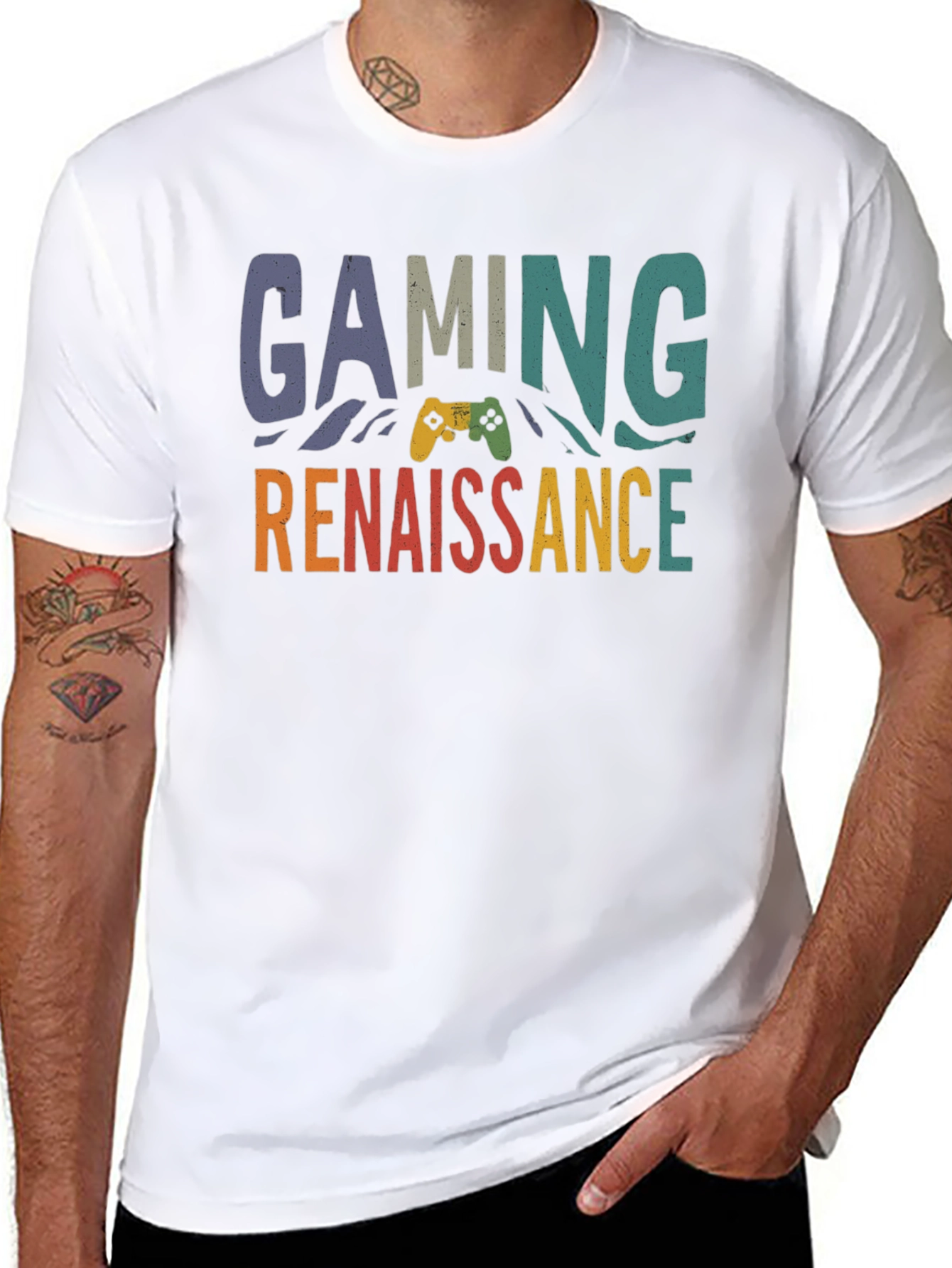 Gaming Renaissance Graphic T-Shirt