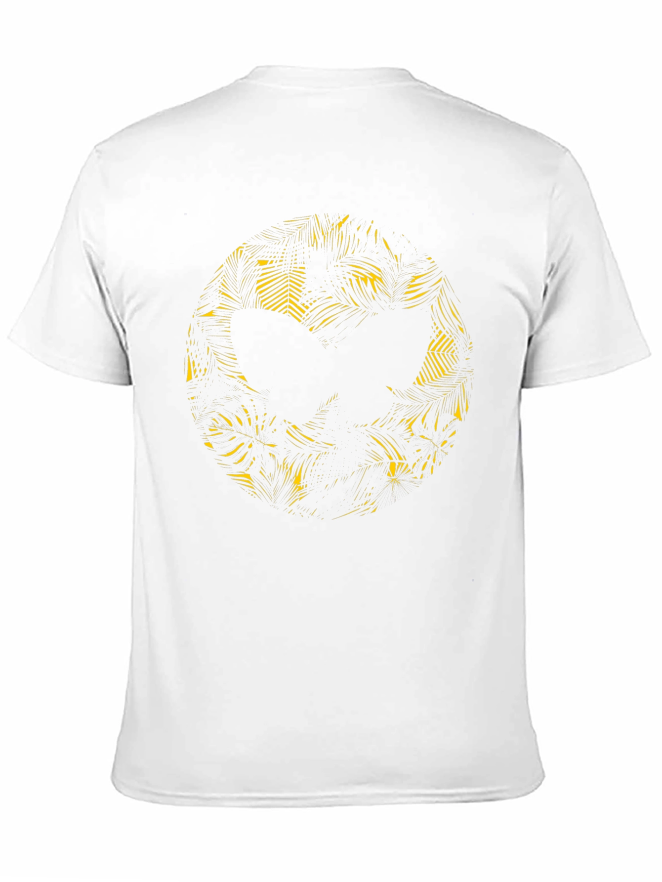 Tropical Silhouette Black T-Shirt