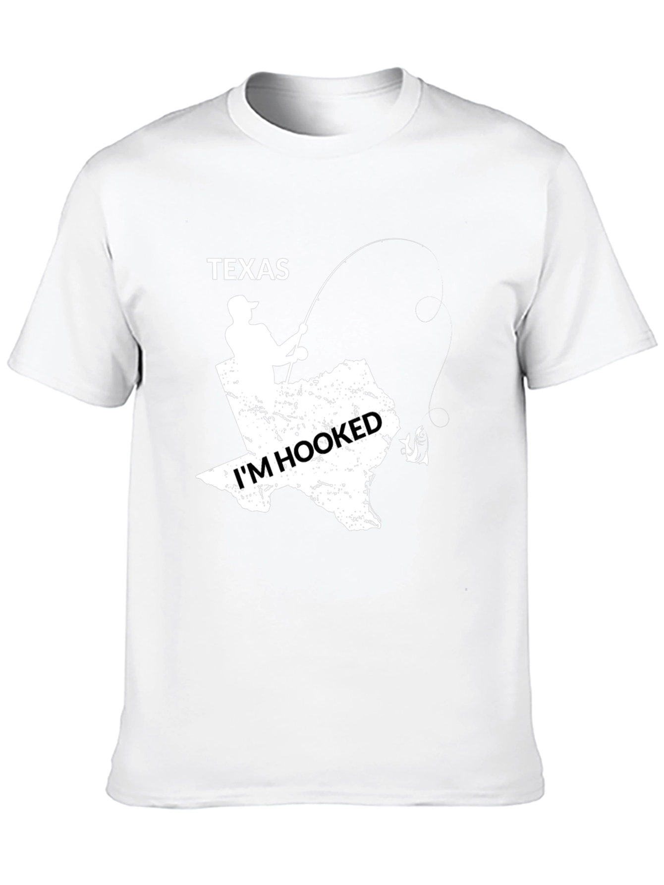 Texas Hooked Fishing T-Shirt
