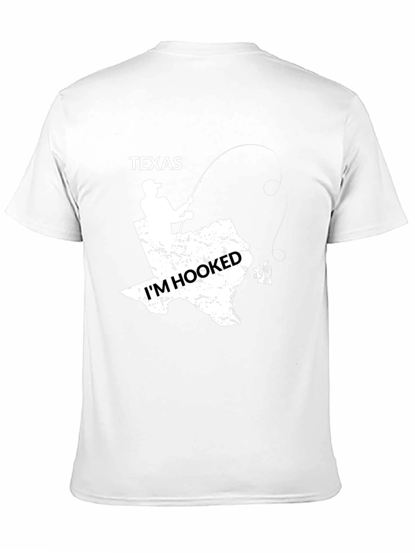 Texas Hooked Fishing T-Shirt