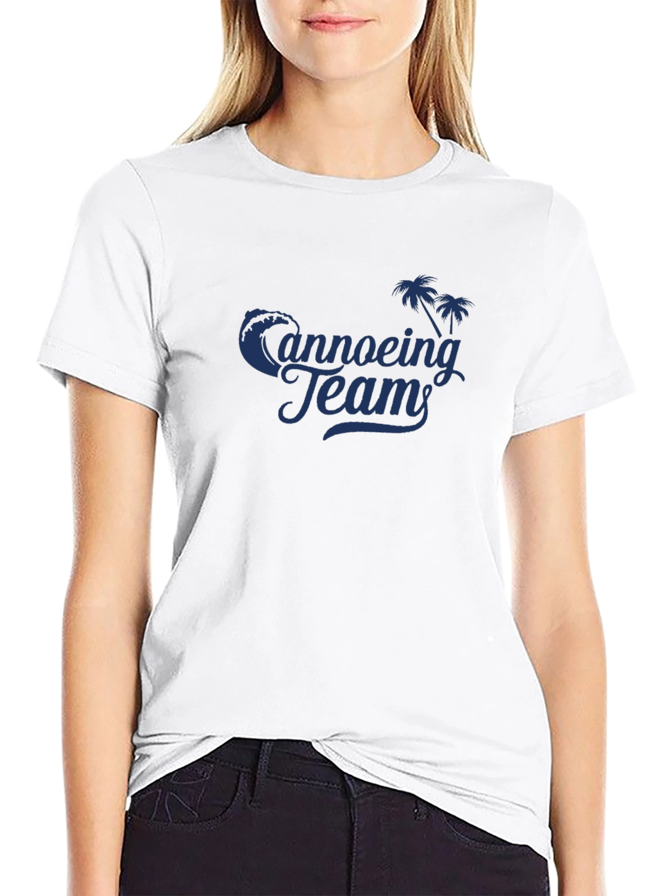 Canoeing Team Graphic T-Shirt - Soft Cotton Tee