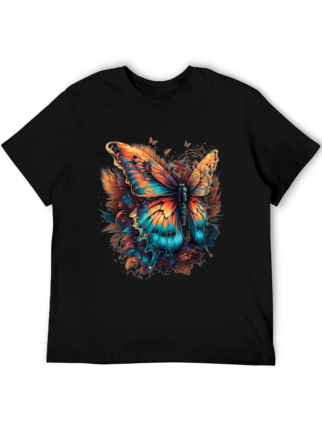 Butterfly Graphic Print T-Shirt