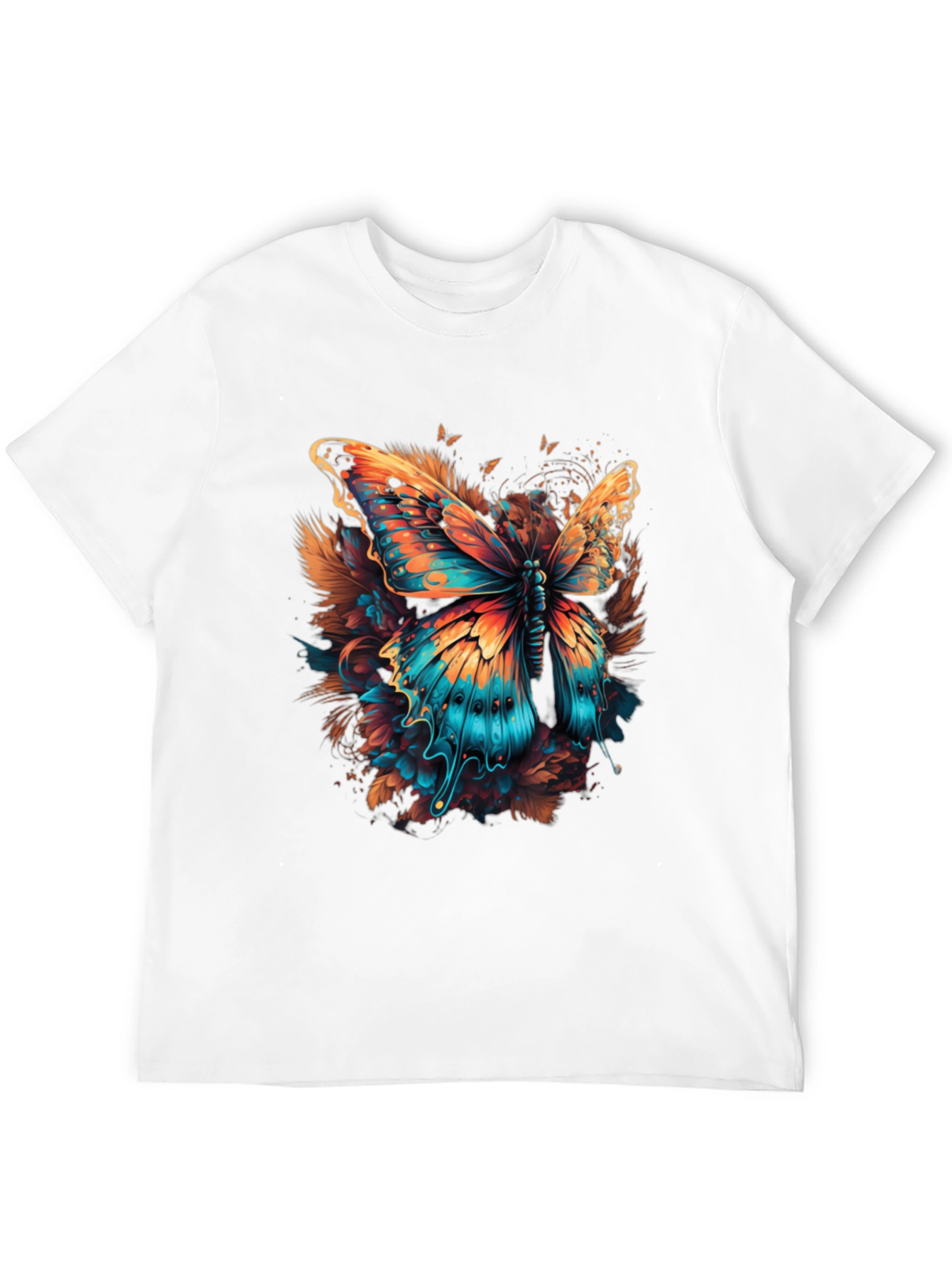 Butterfly Graphic Print T-Shirt