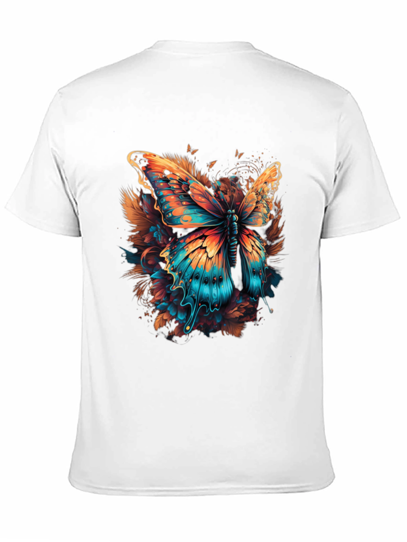 Butterfly Graphic Print T-Shirt