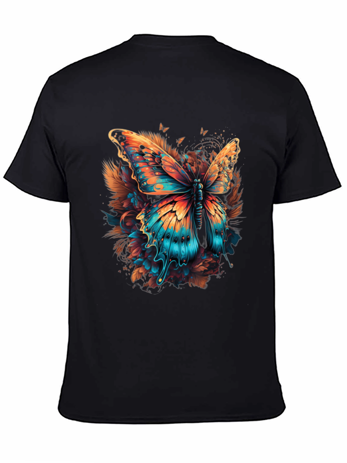 Butterfly Graphic Print T-Shirt