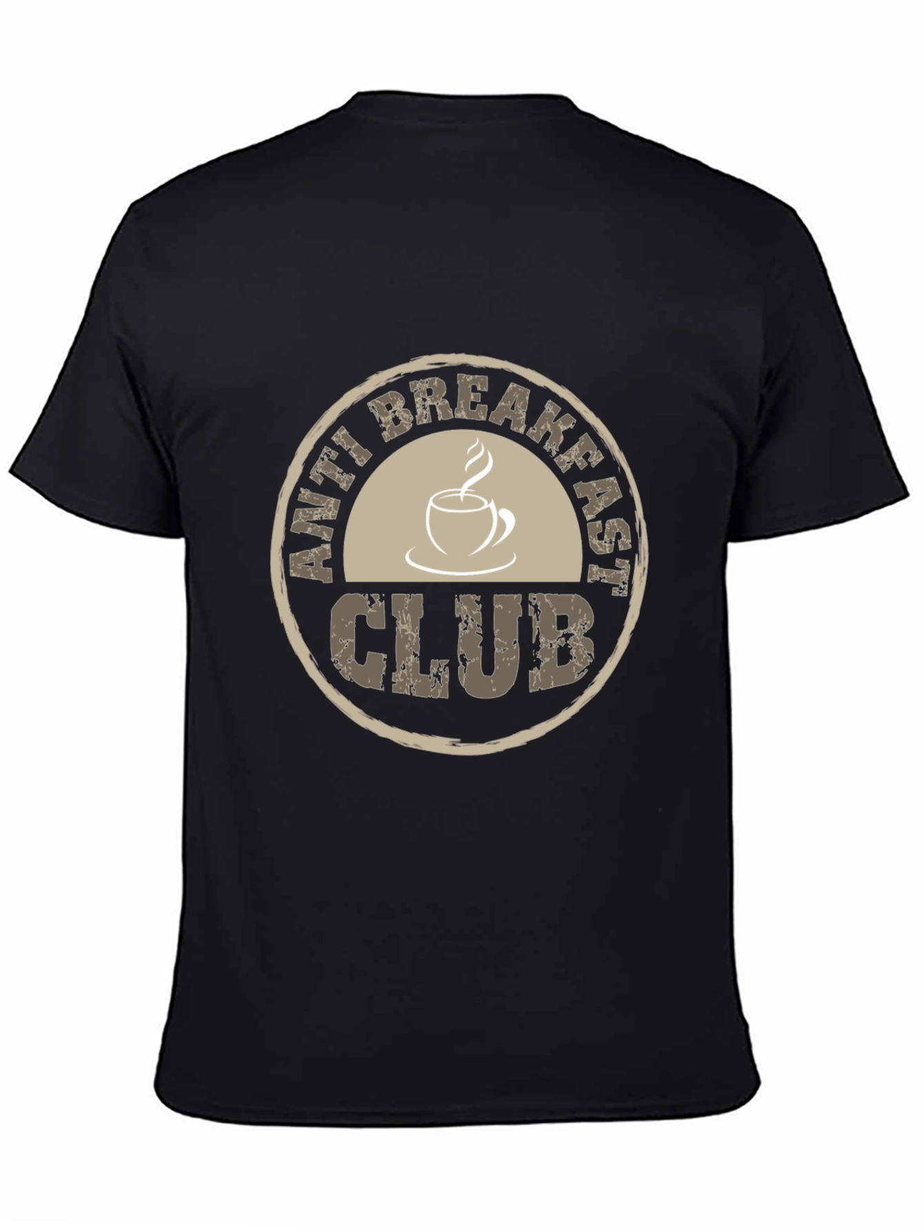 Anti Breakfast Club T-Shirt - Coffee Humor Tee