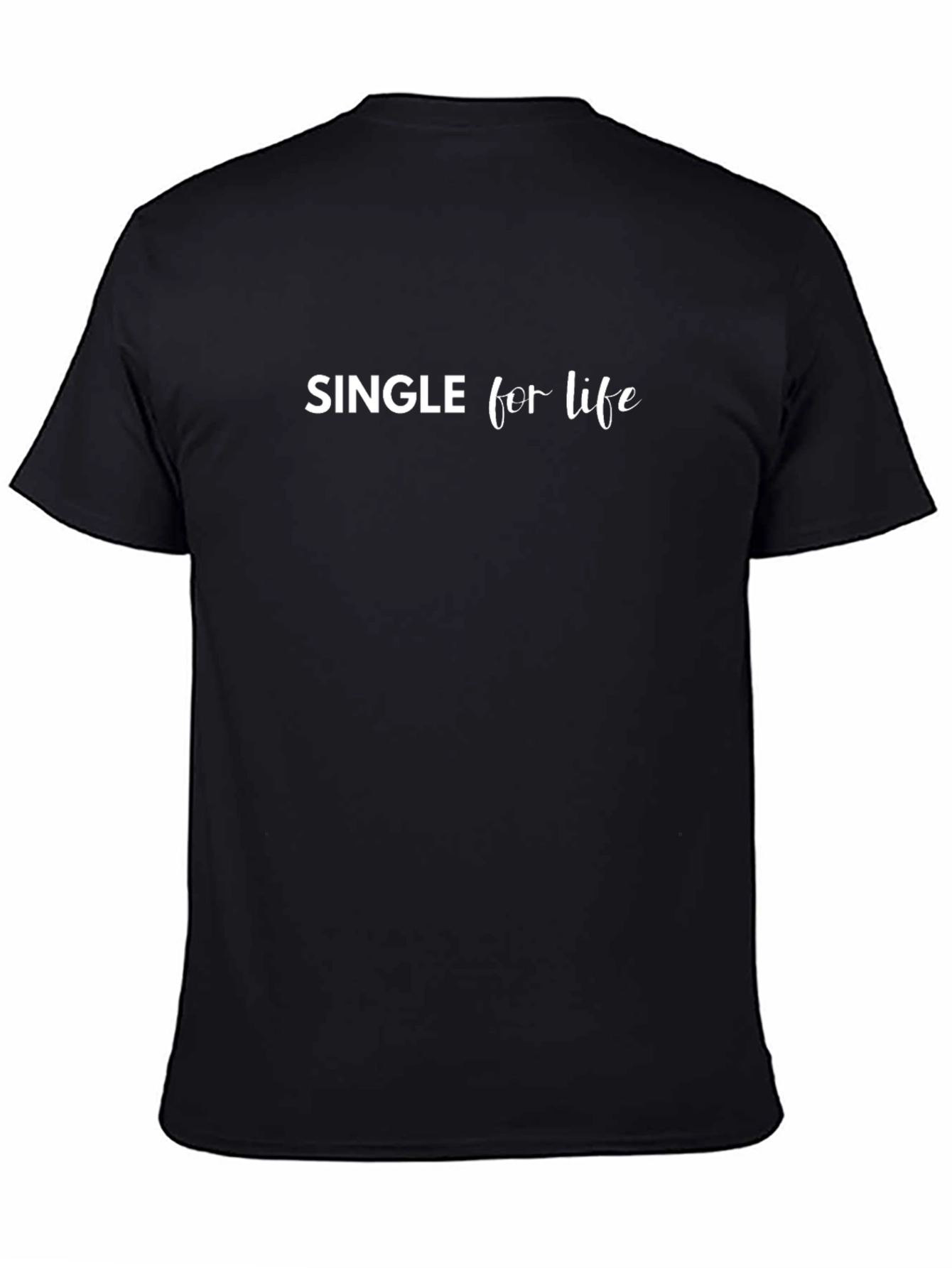 Single for Life Graphic Tee - Black
