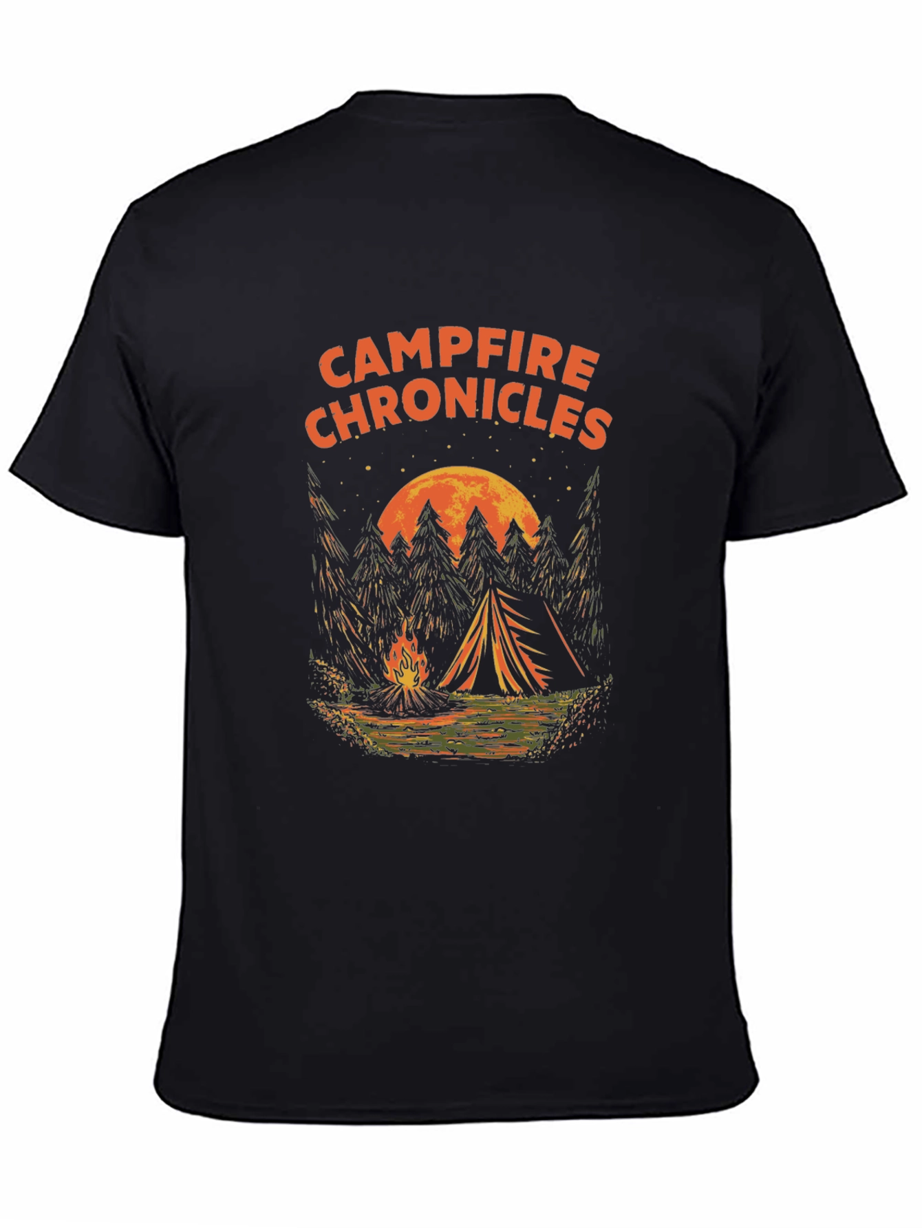 Campfire Chronicles Graphic T-Shirt - Adventure Awaits