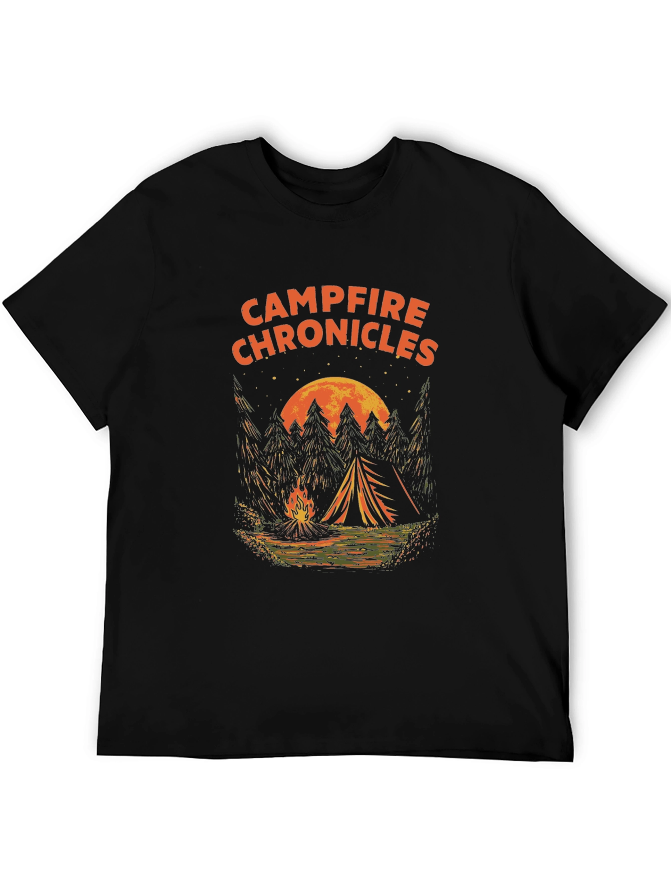 Campfire Chronicles Graphic T-Shirt - Adventure Awaits