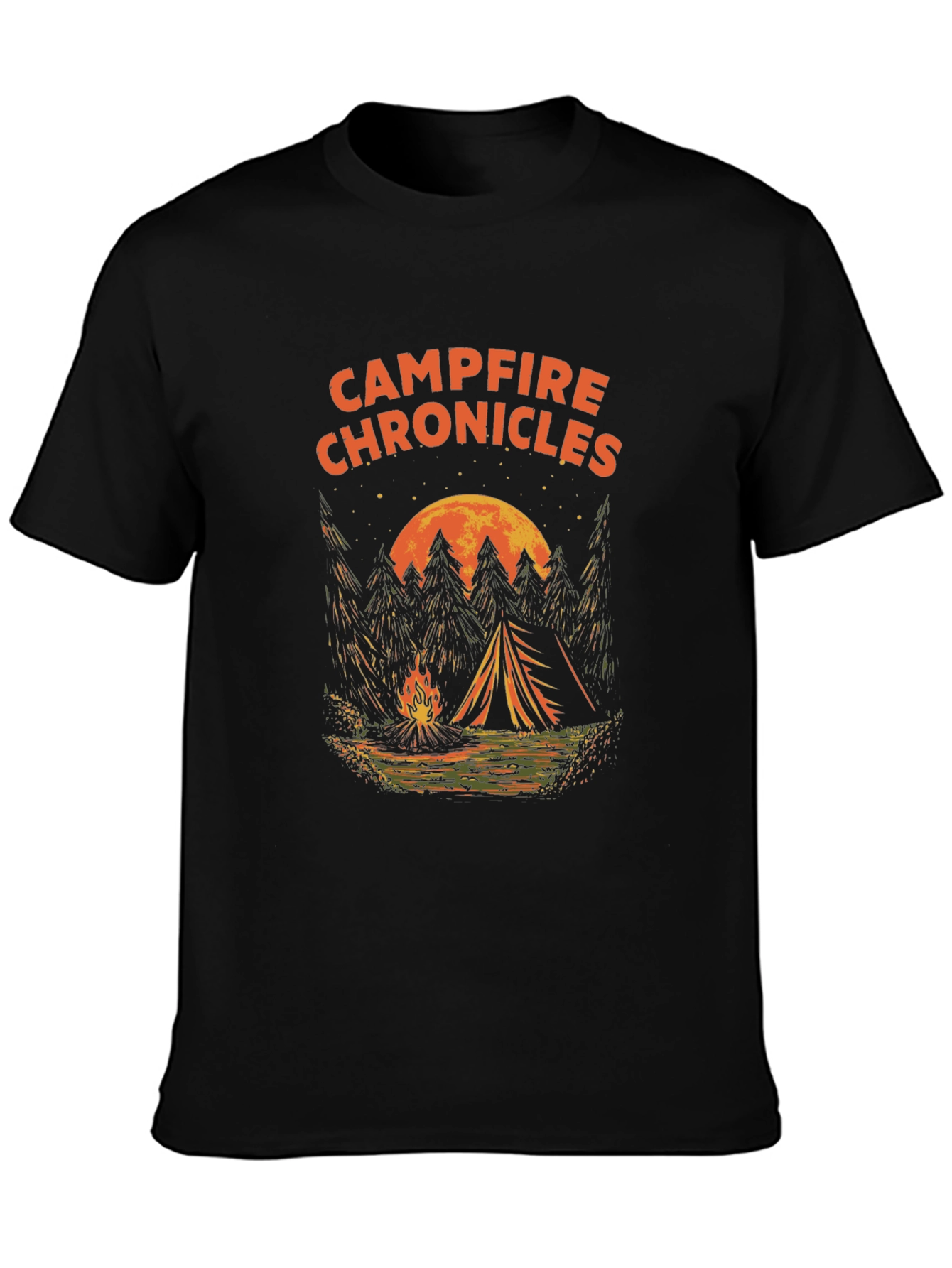 Campfire Chronicles Graphic T-Shirt - Adventure Awaits