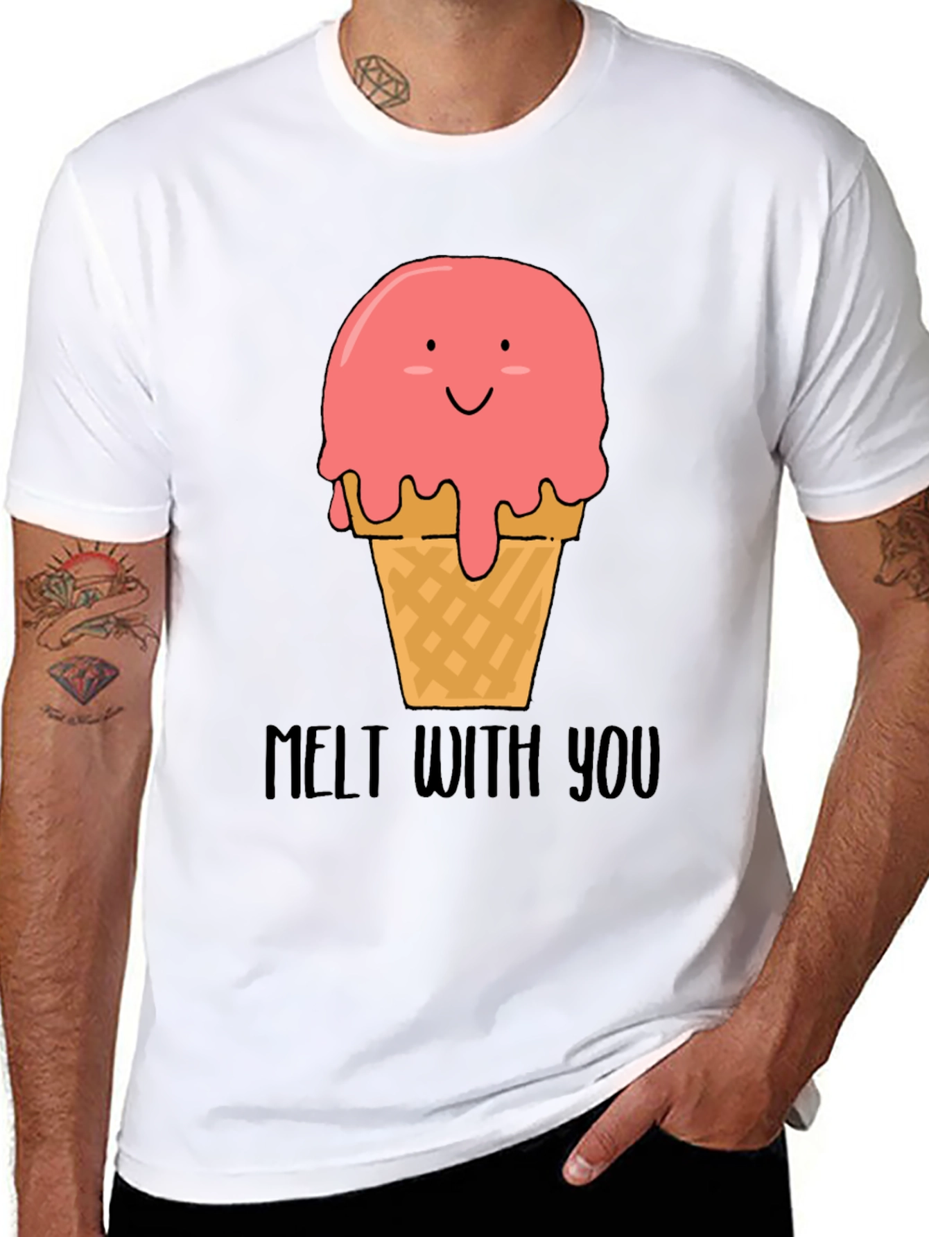 Melt With You Ice Cream Graphic Tee