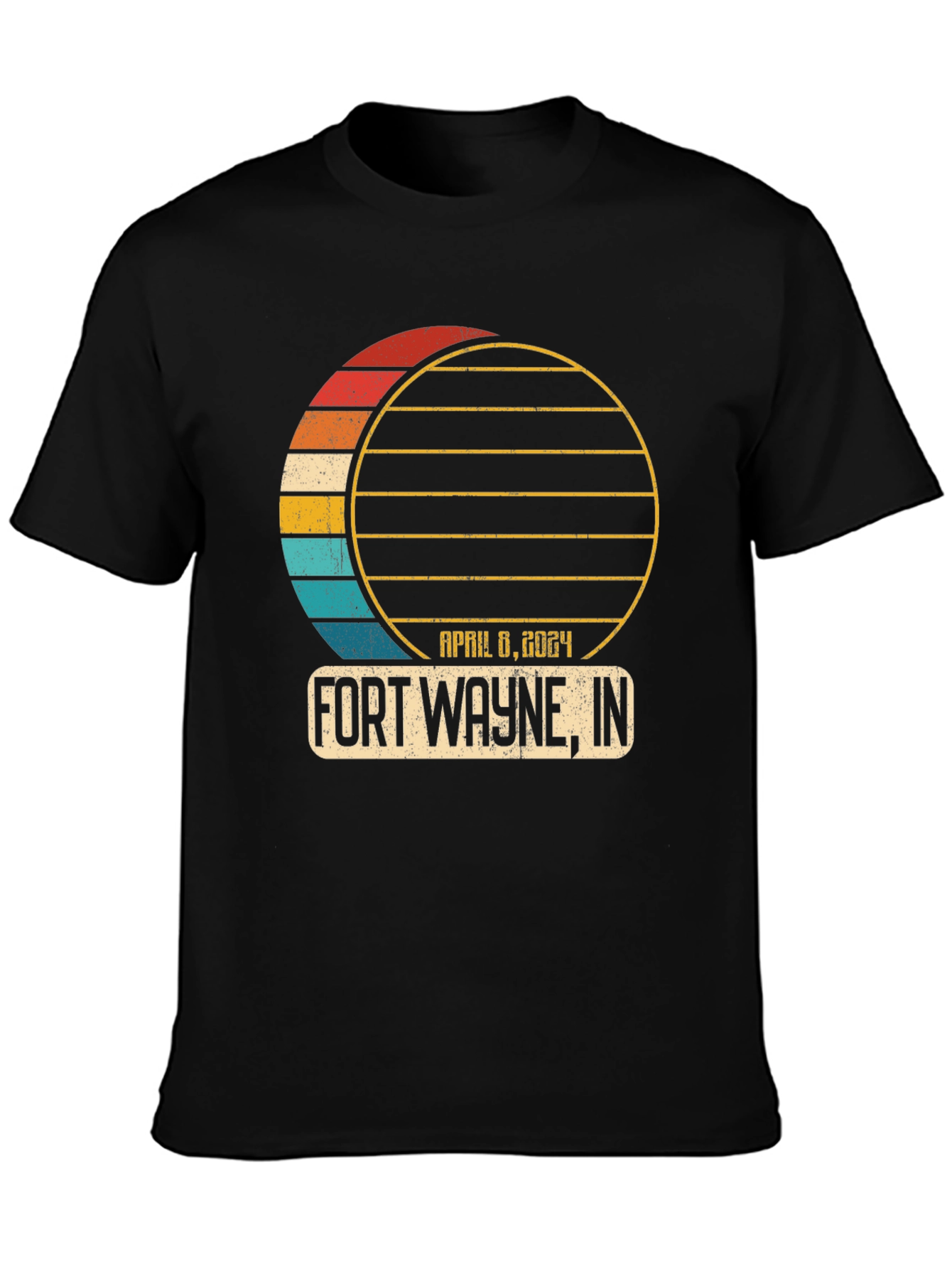 Fort Wayne Indiana Eclipse 2024 T-Shirt