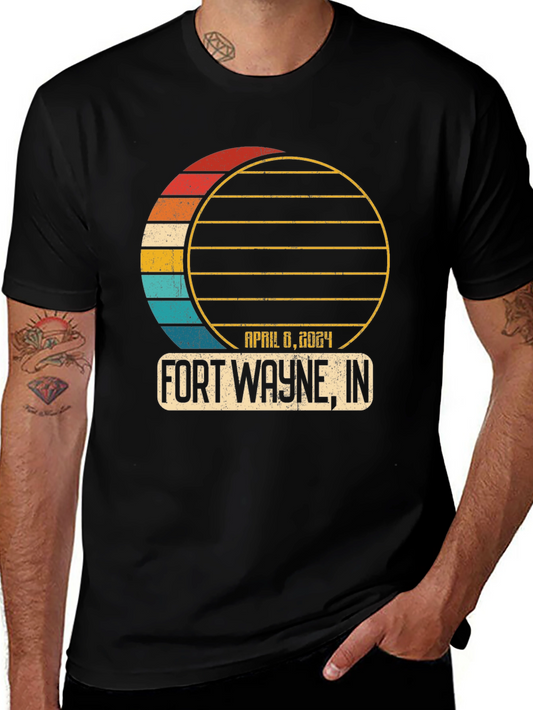 Fort Wayne Indiana Eclipse 2024 T-Shirt