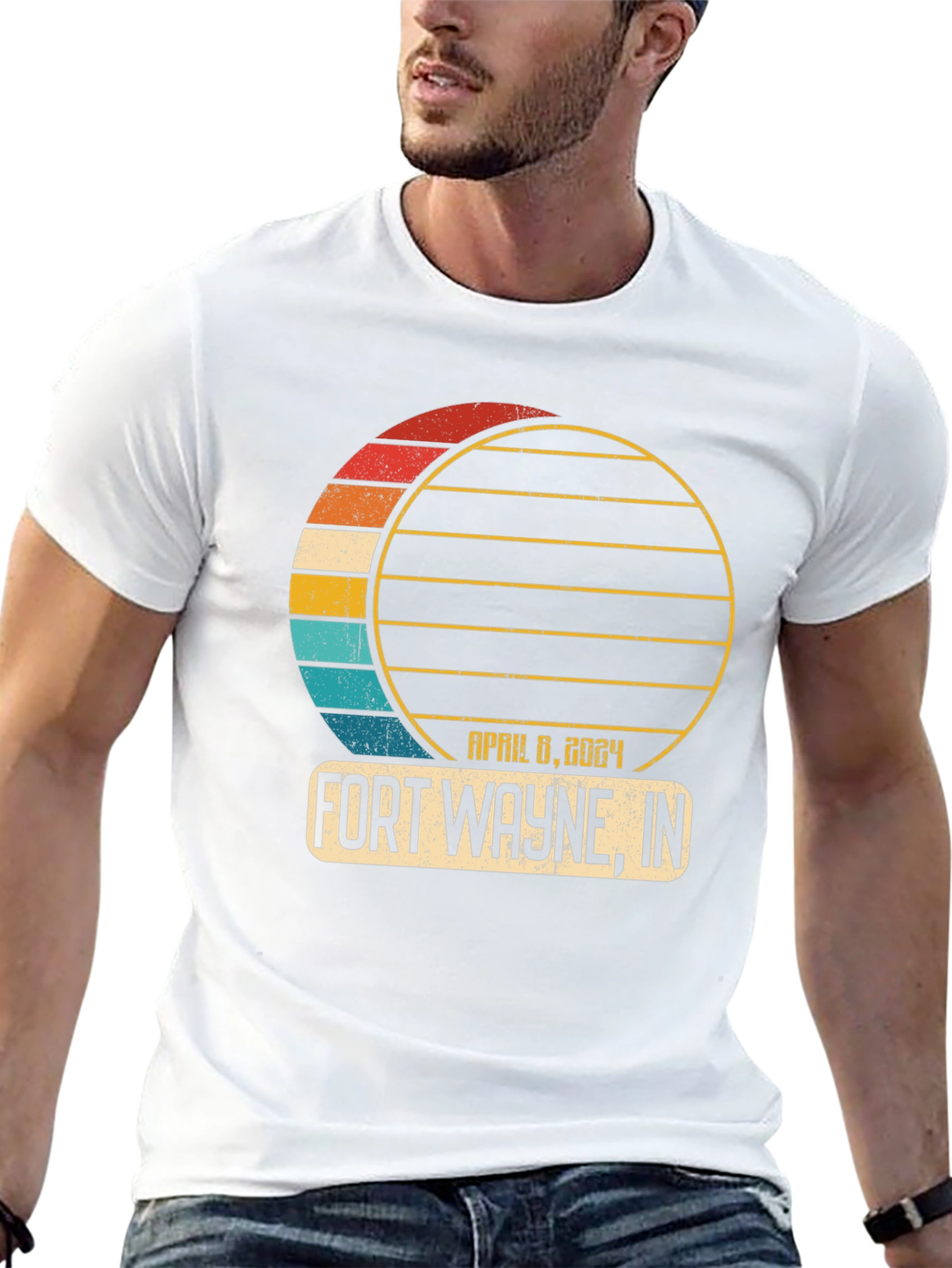 Fort Wayne Indiana Eclipse 2024 T-Shirt
