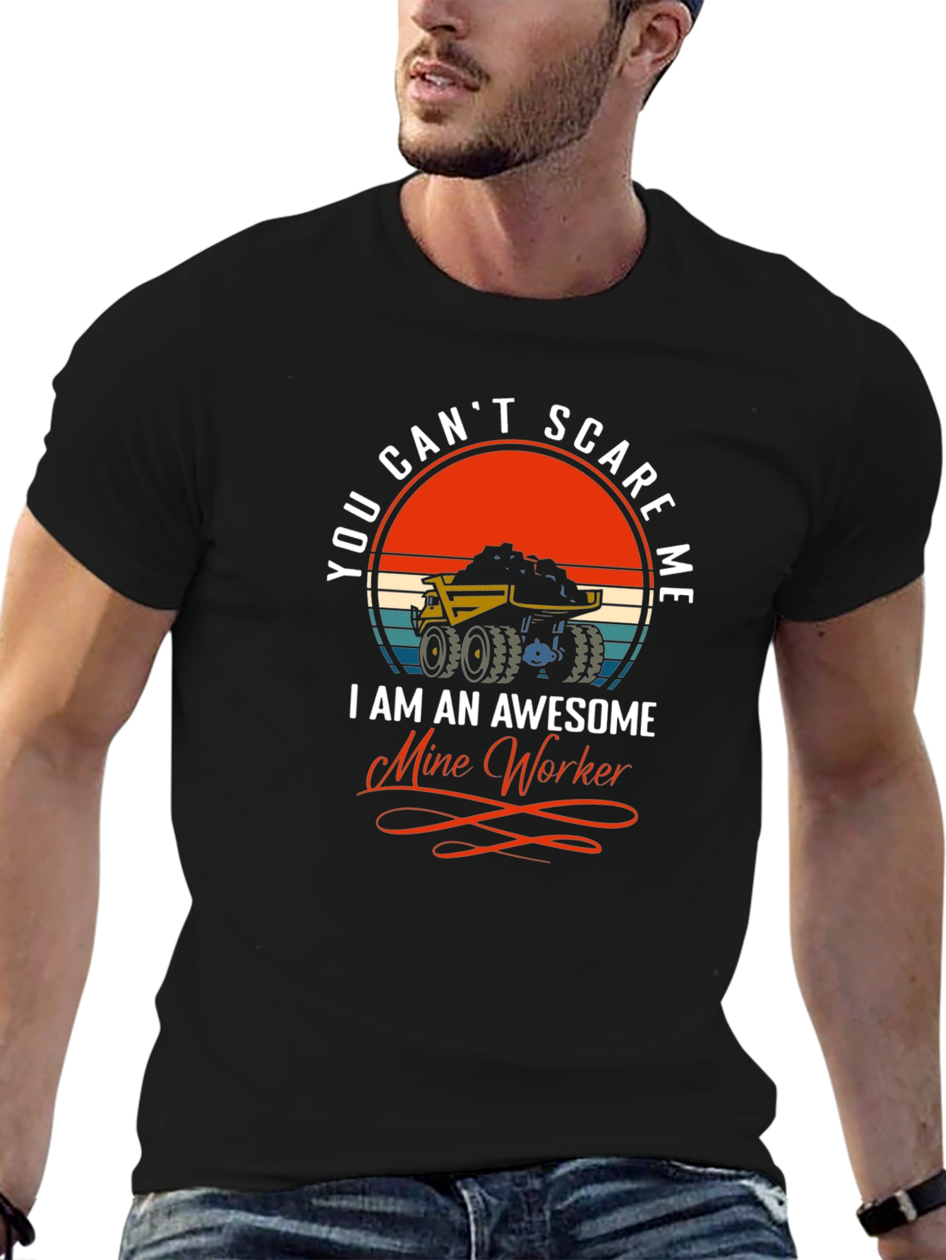Awesome Mine Worker T-Shirt