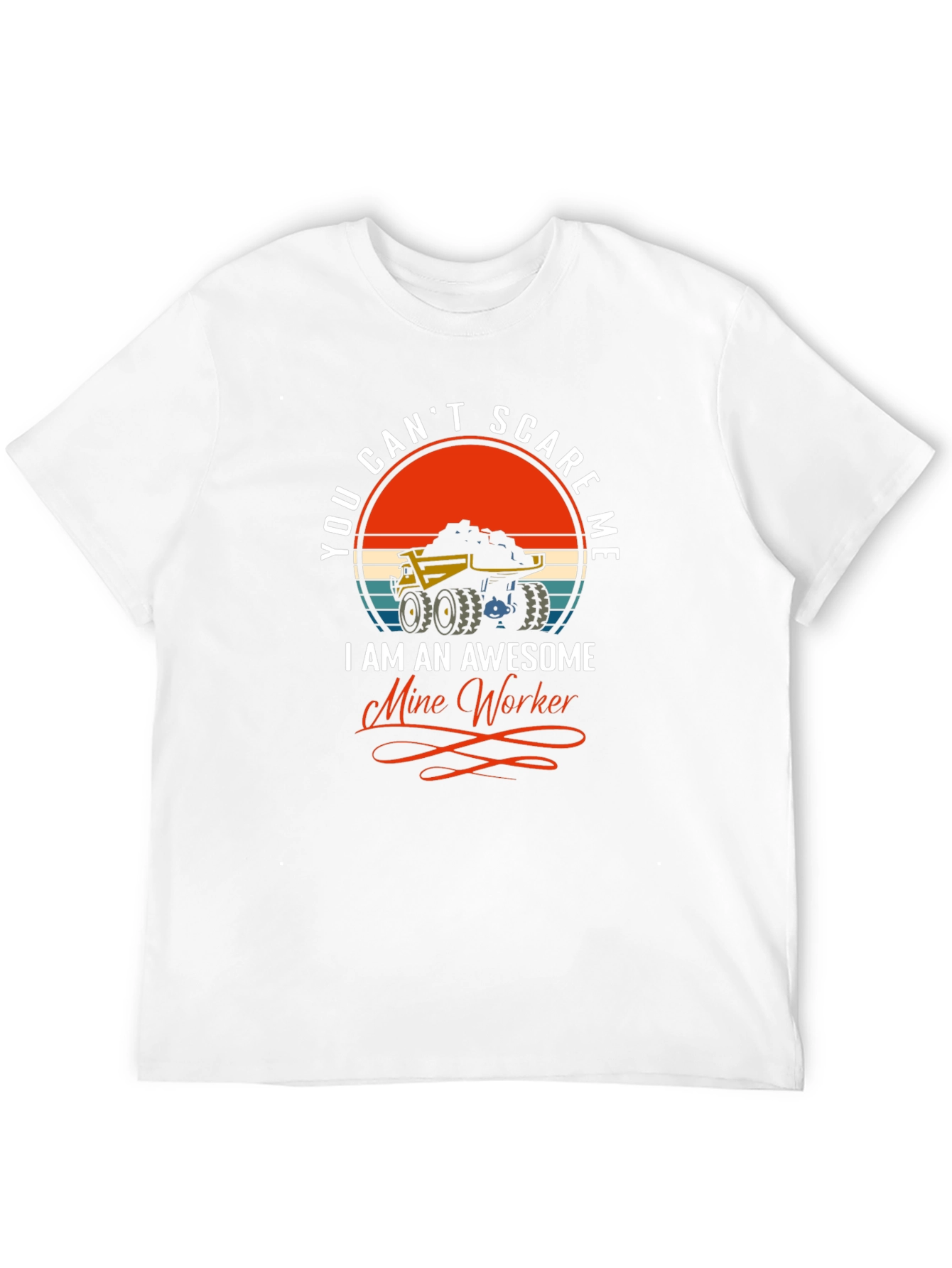Awesome Mine Worker T-Shirt