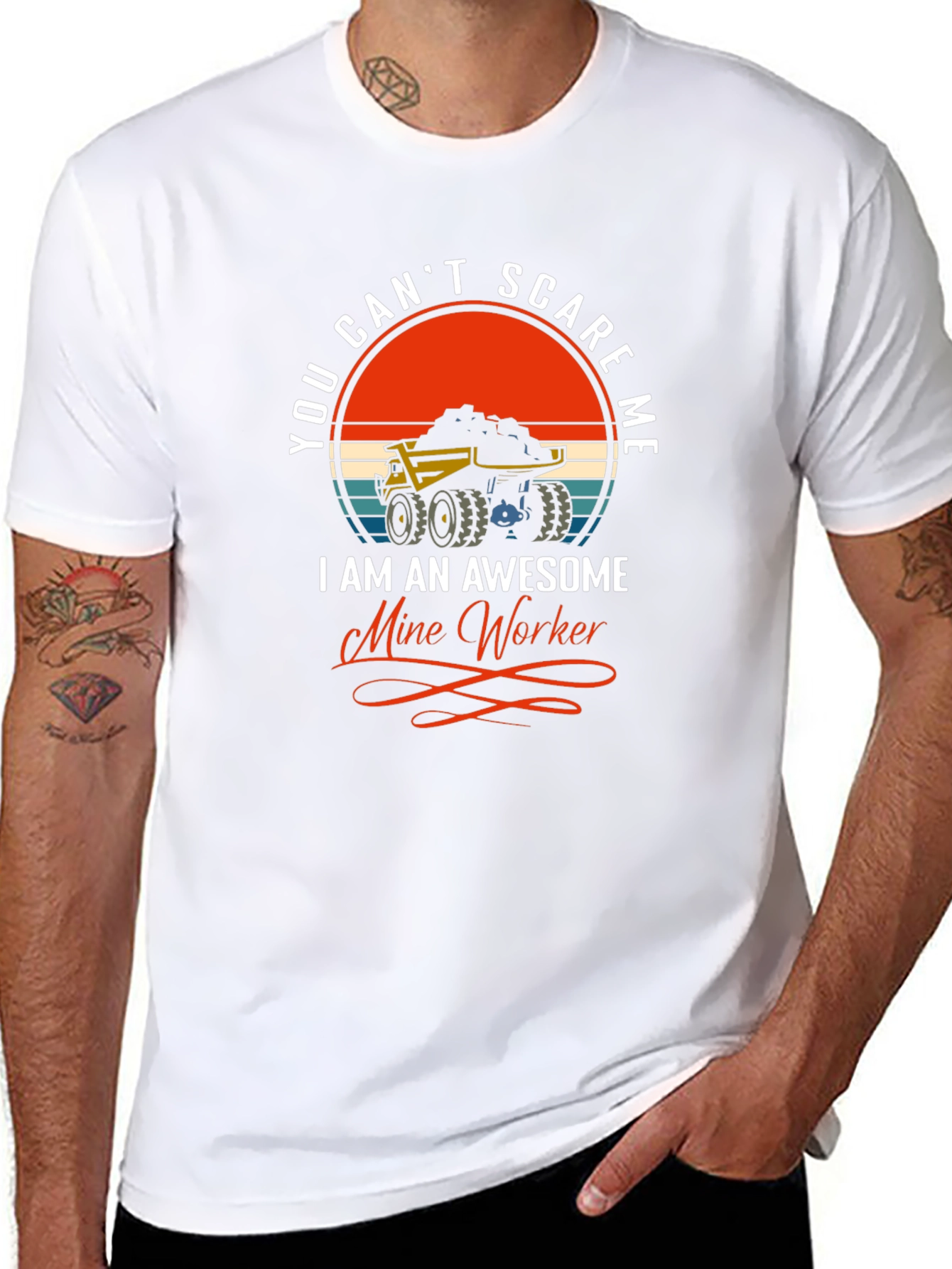 Awesome Mine Worker T-Shirt