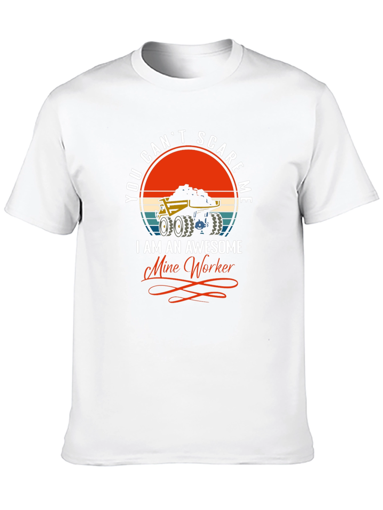 Awesome Mine Worker T-Shirt