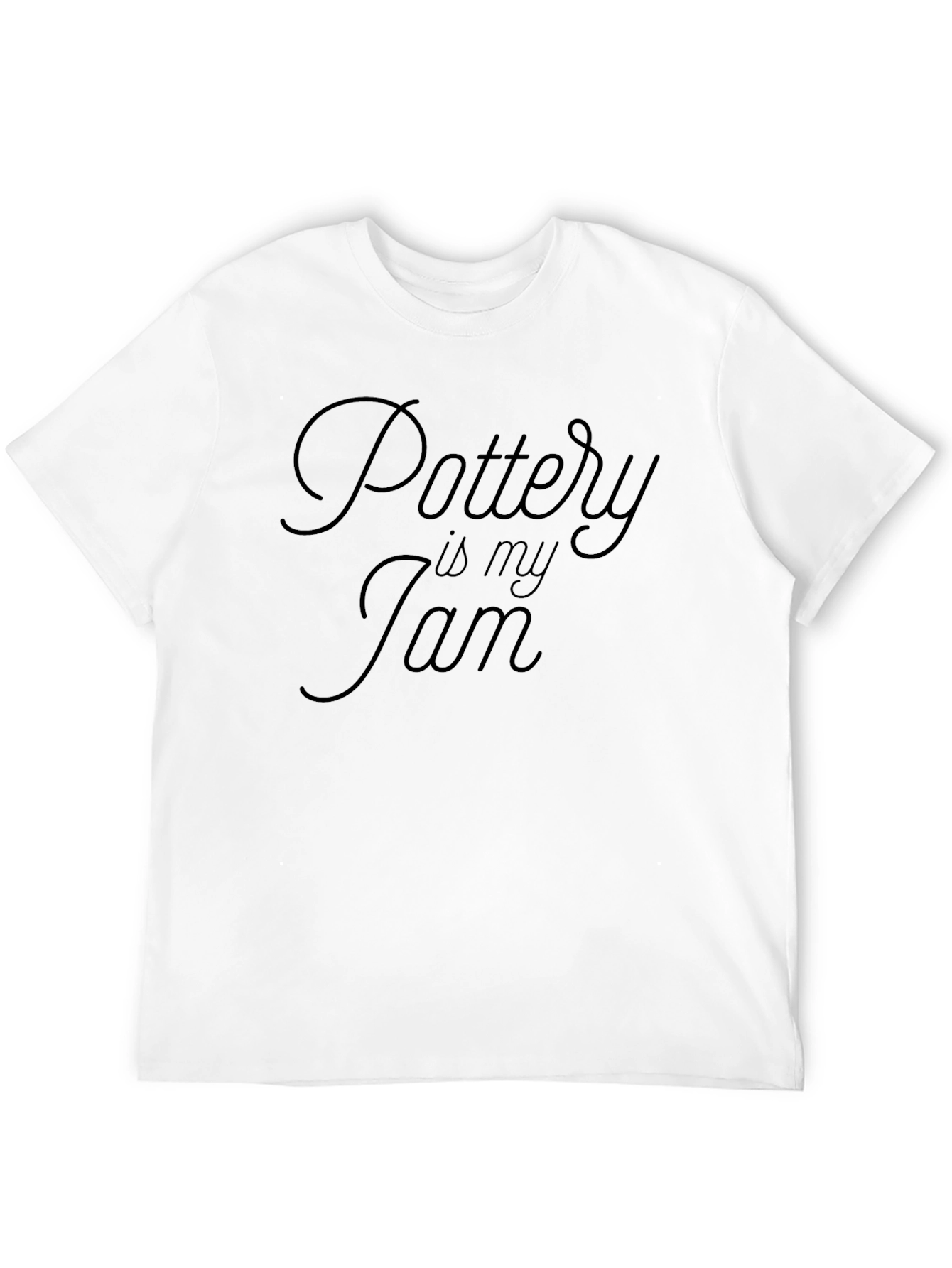 Pottery is my Jam - Black Graphic Tee