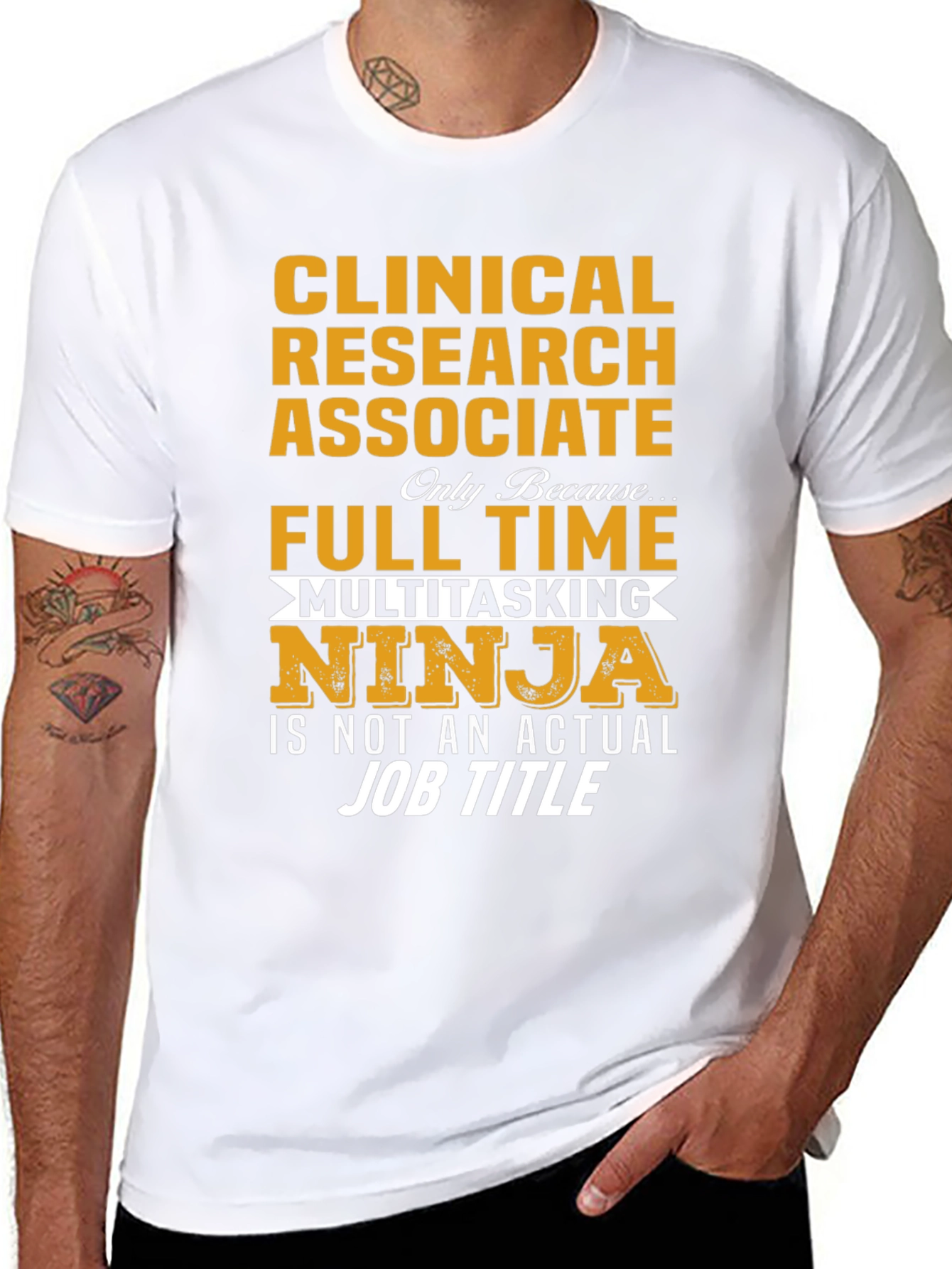 Clinical Research Associate Ninja T-Shirt