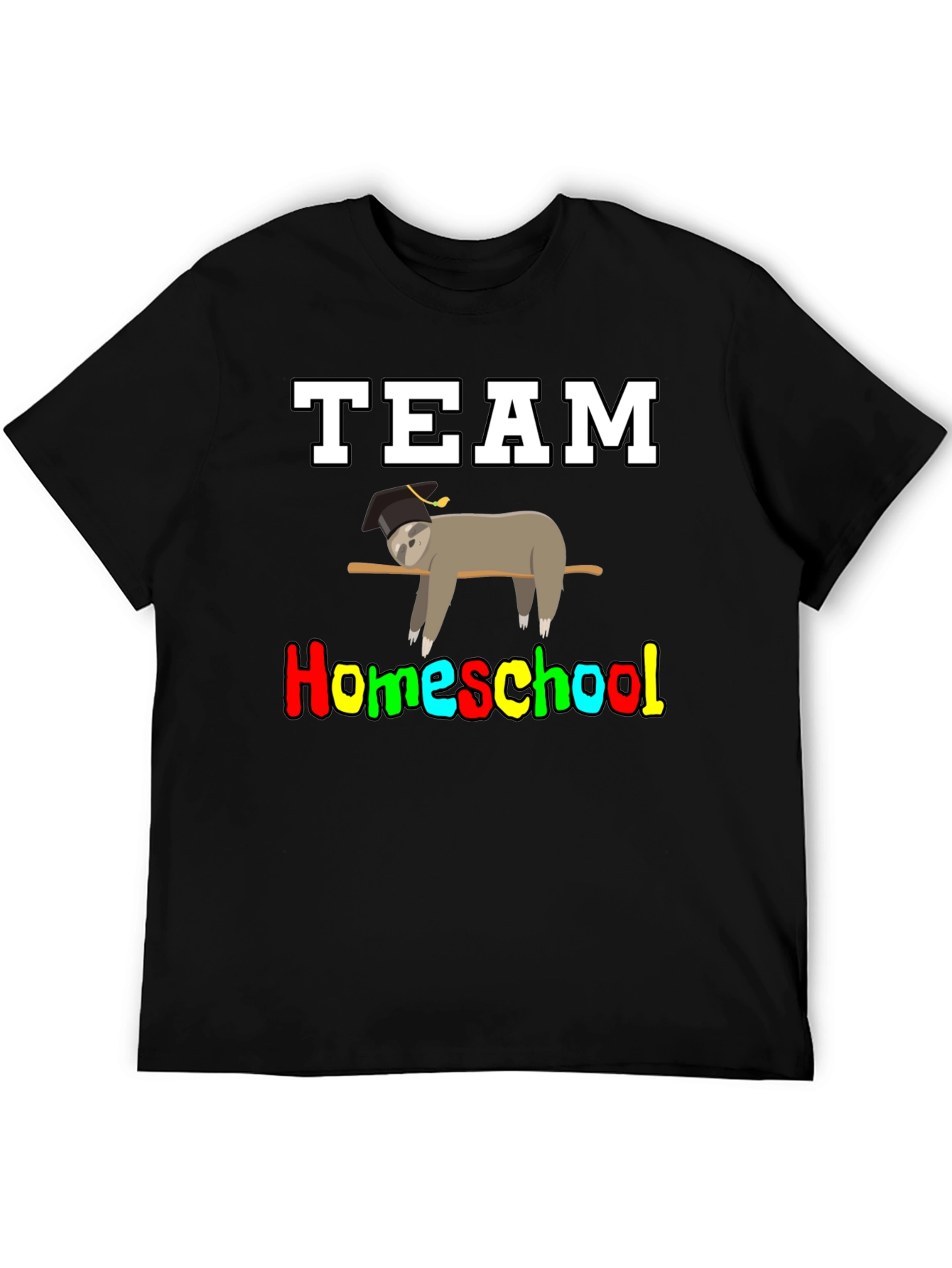 Team Homeschool Sloth T-Shirt