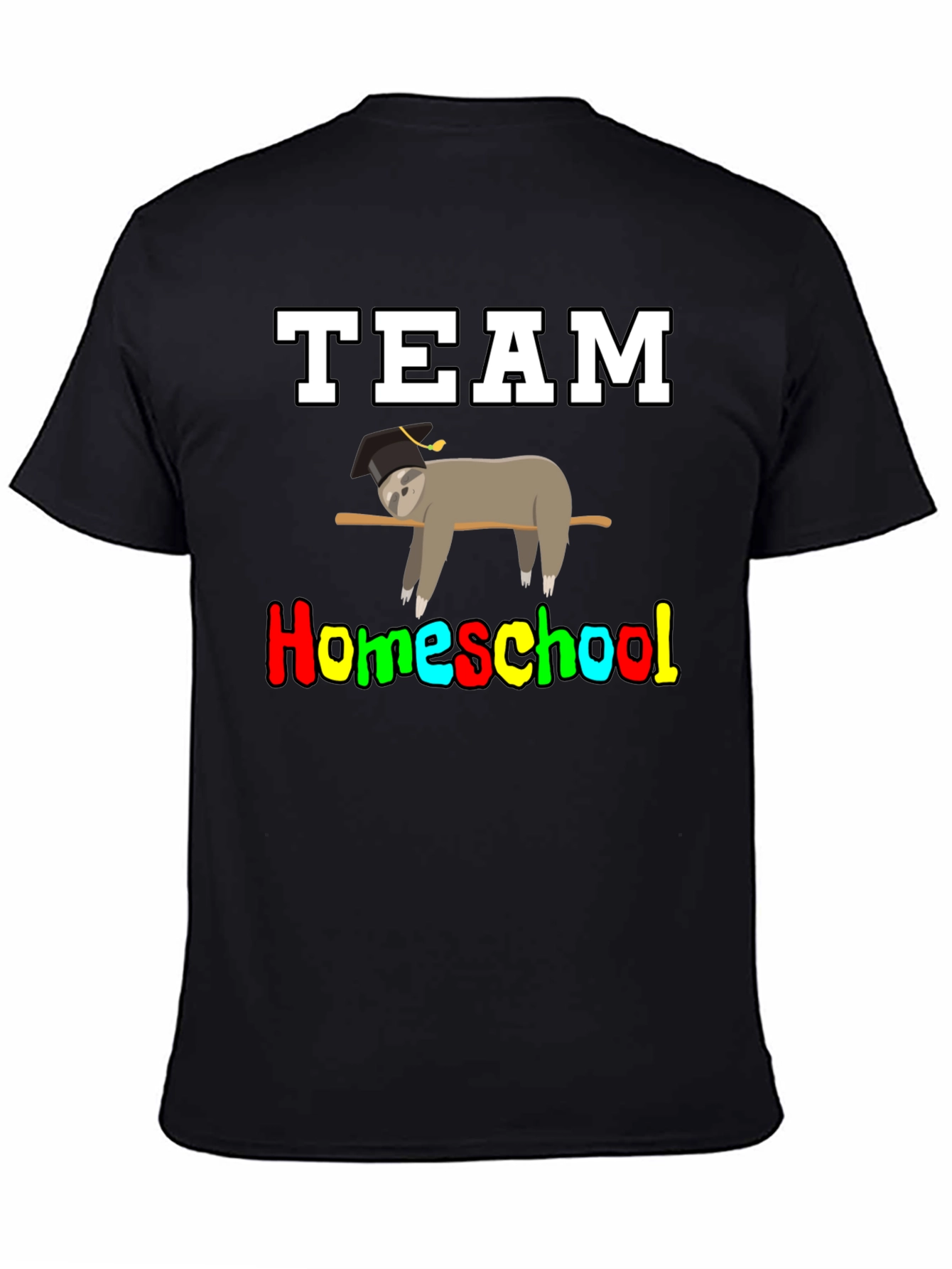 Team Homeschool Sloth T-Shirt
