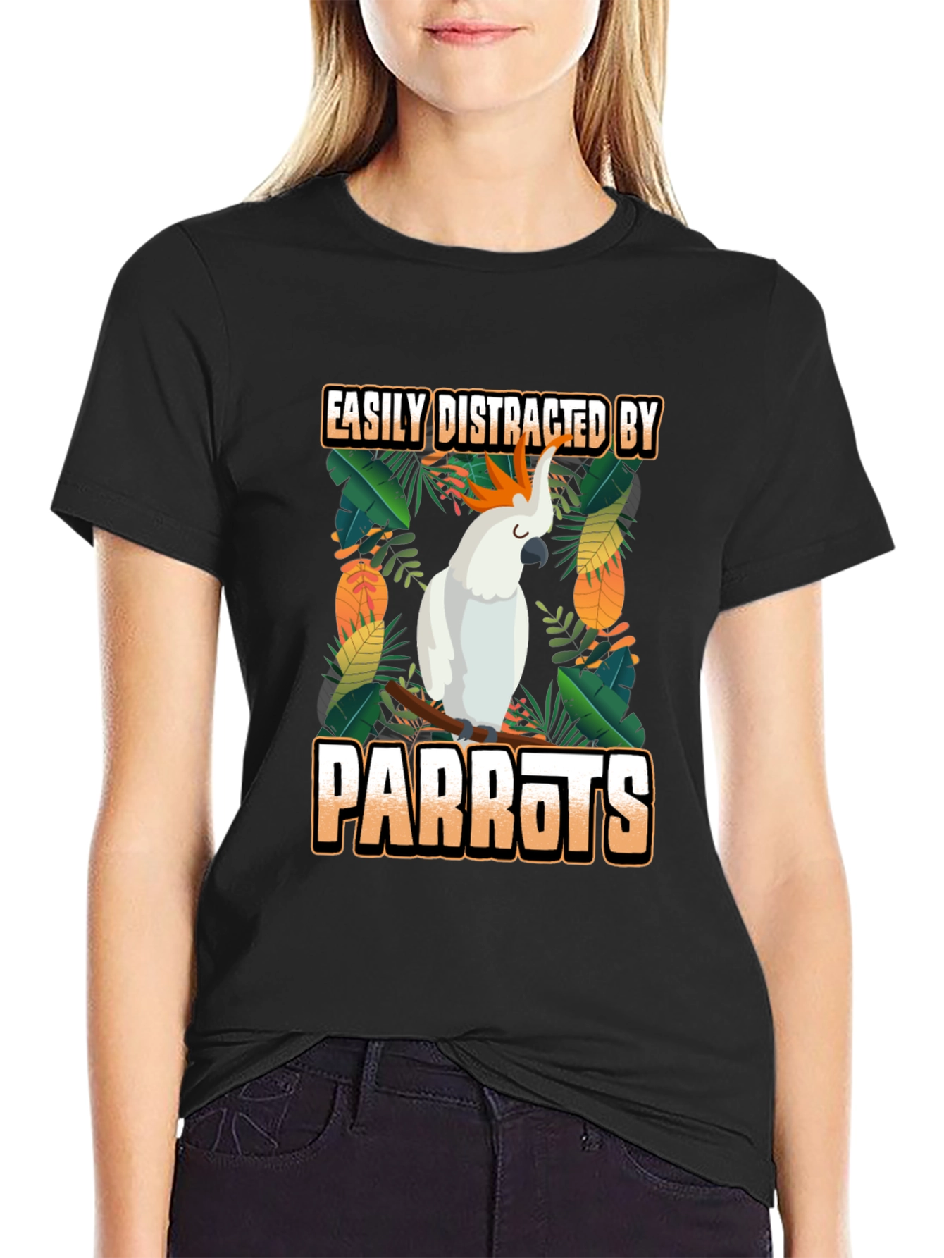 Easily Distracted by Parrots T-Shirt