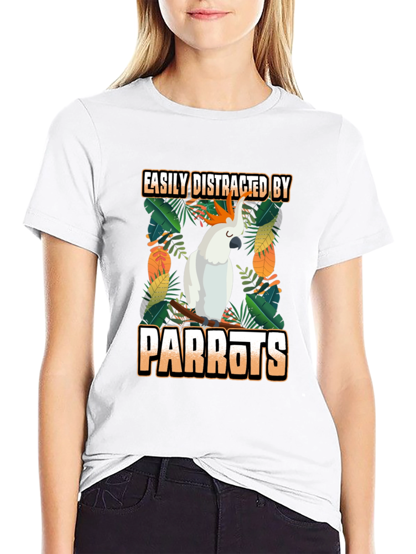 Easily Distracted by Parrots T-Shirt
