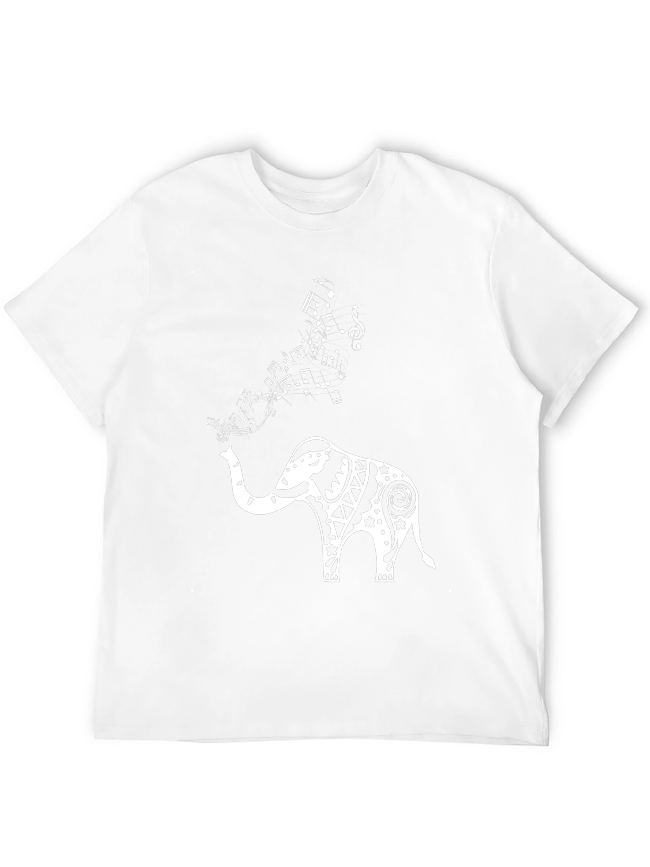 Elephant Music T-Shirt - Stylish Graphic Tee