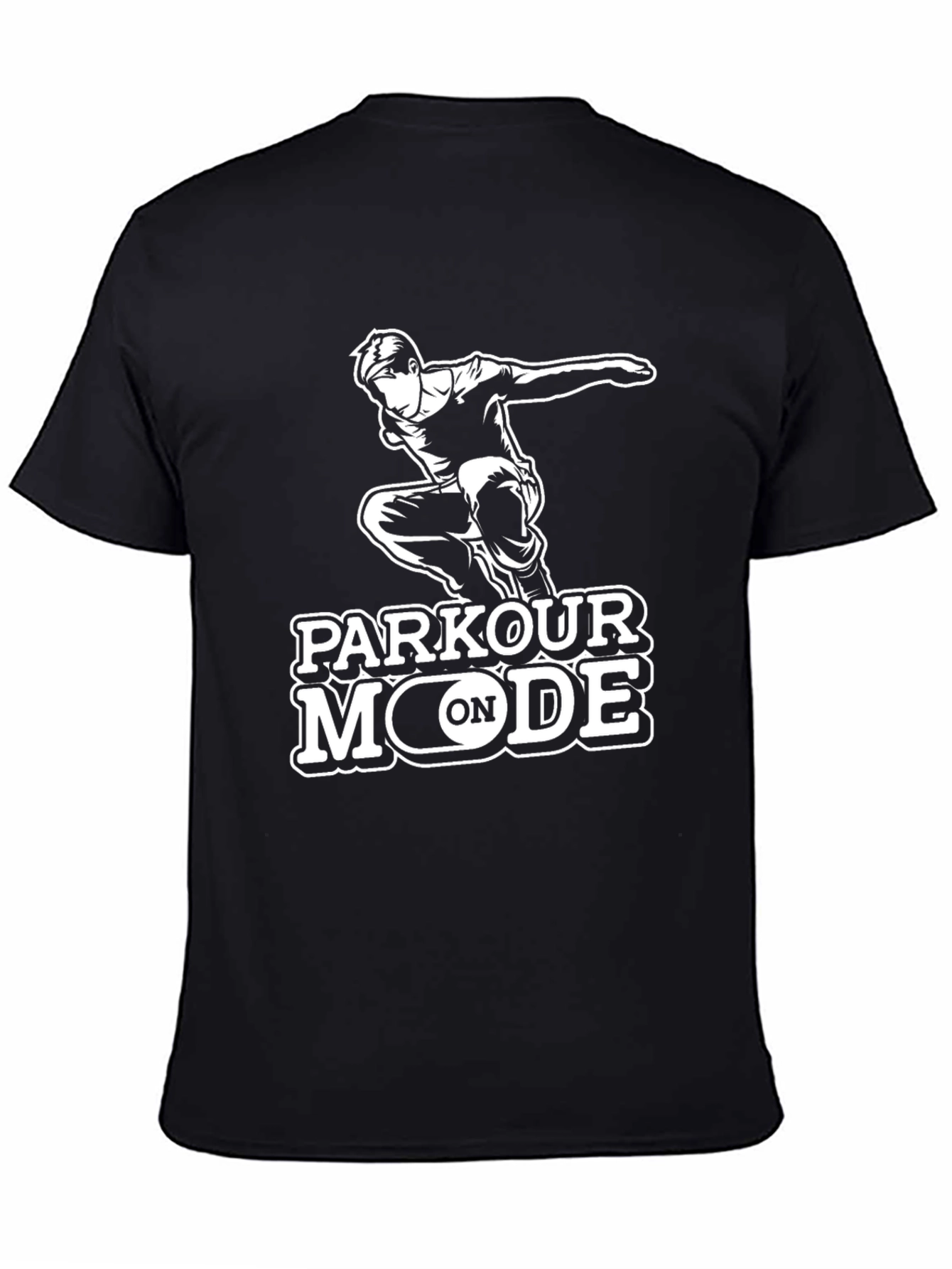 Parkour Mode On T-Shirt - Urban Style Tee