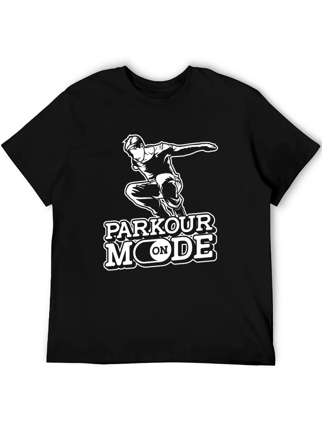 Parkour Mode On T-Shirt - Urban Style Tee