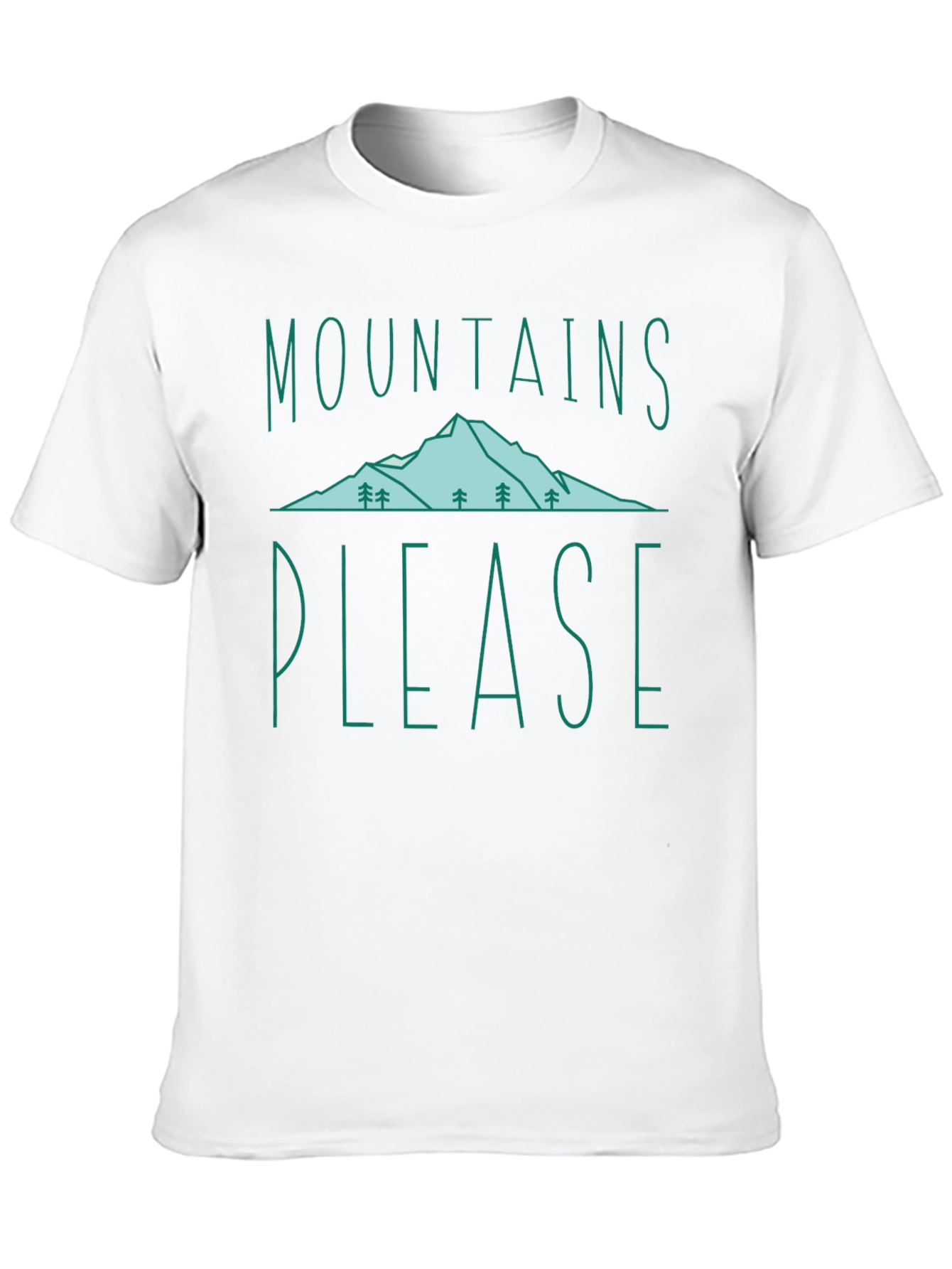 Mountains Please Graphic T-Shirt