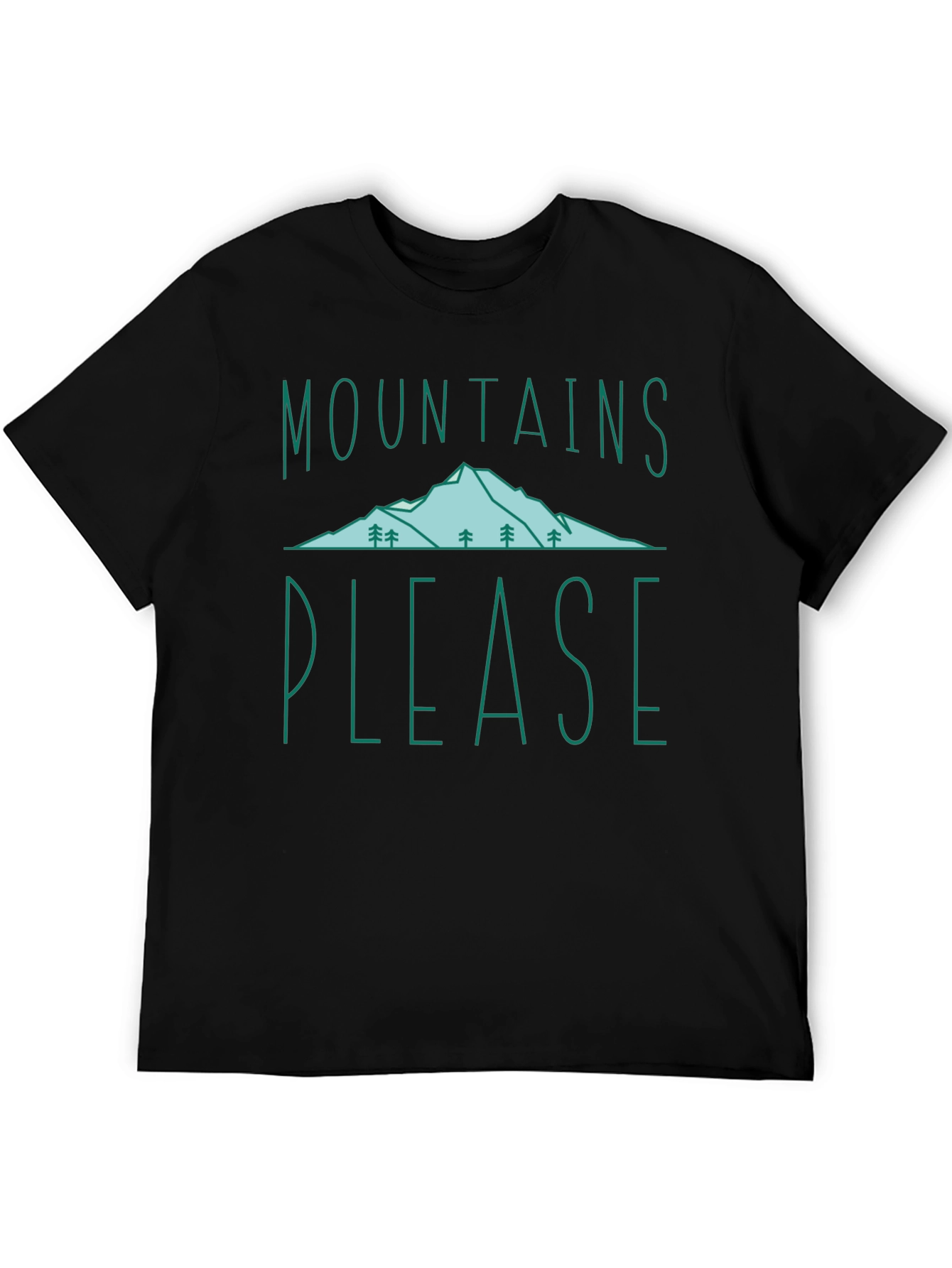 Mountains Please Graphic T-Shirt