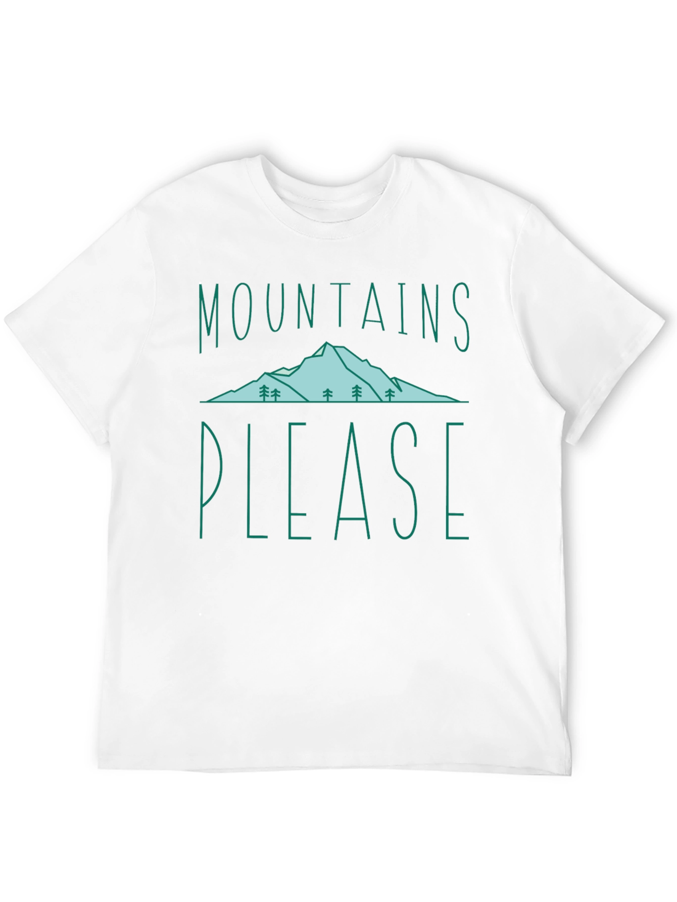 Mountains Please Graphic T-Shirt