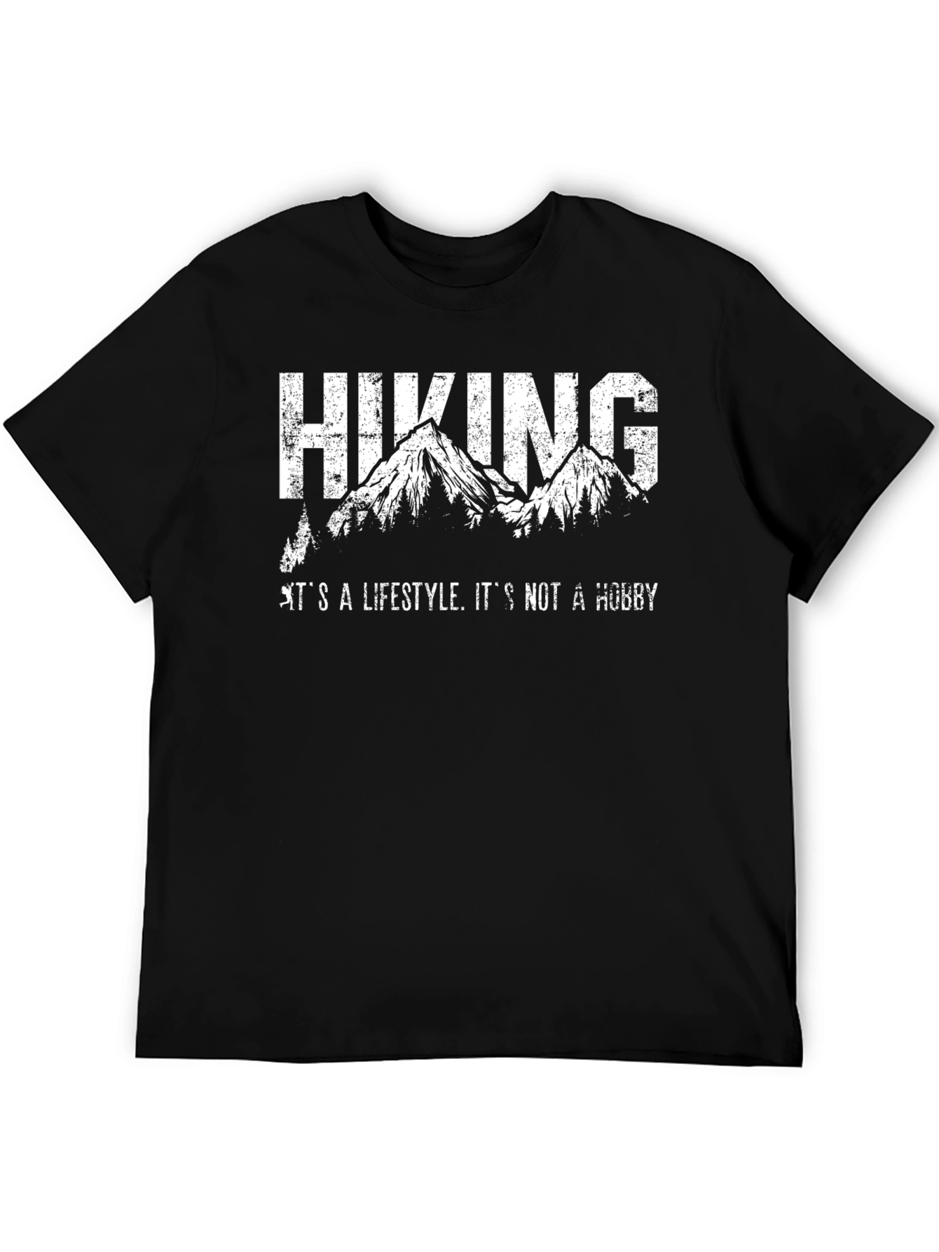 Hiking Lifestyle T-Shirt - Mountain Graphic Tee