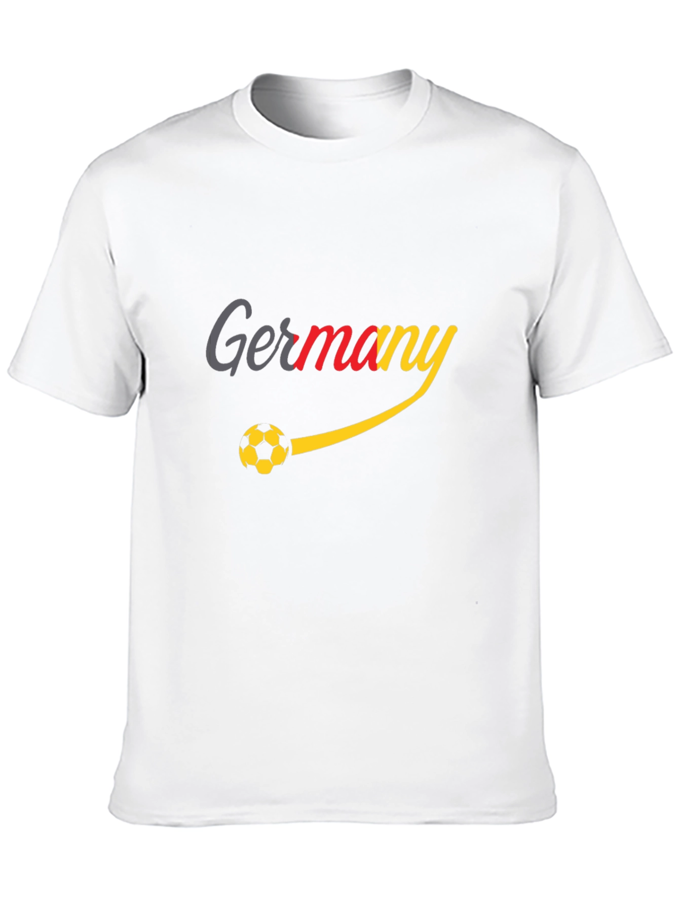 Germany Soccer Ball Graphic T-Shirt
